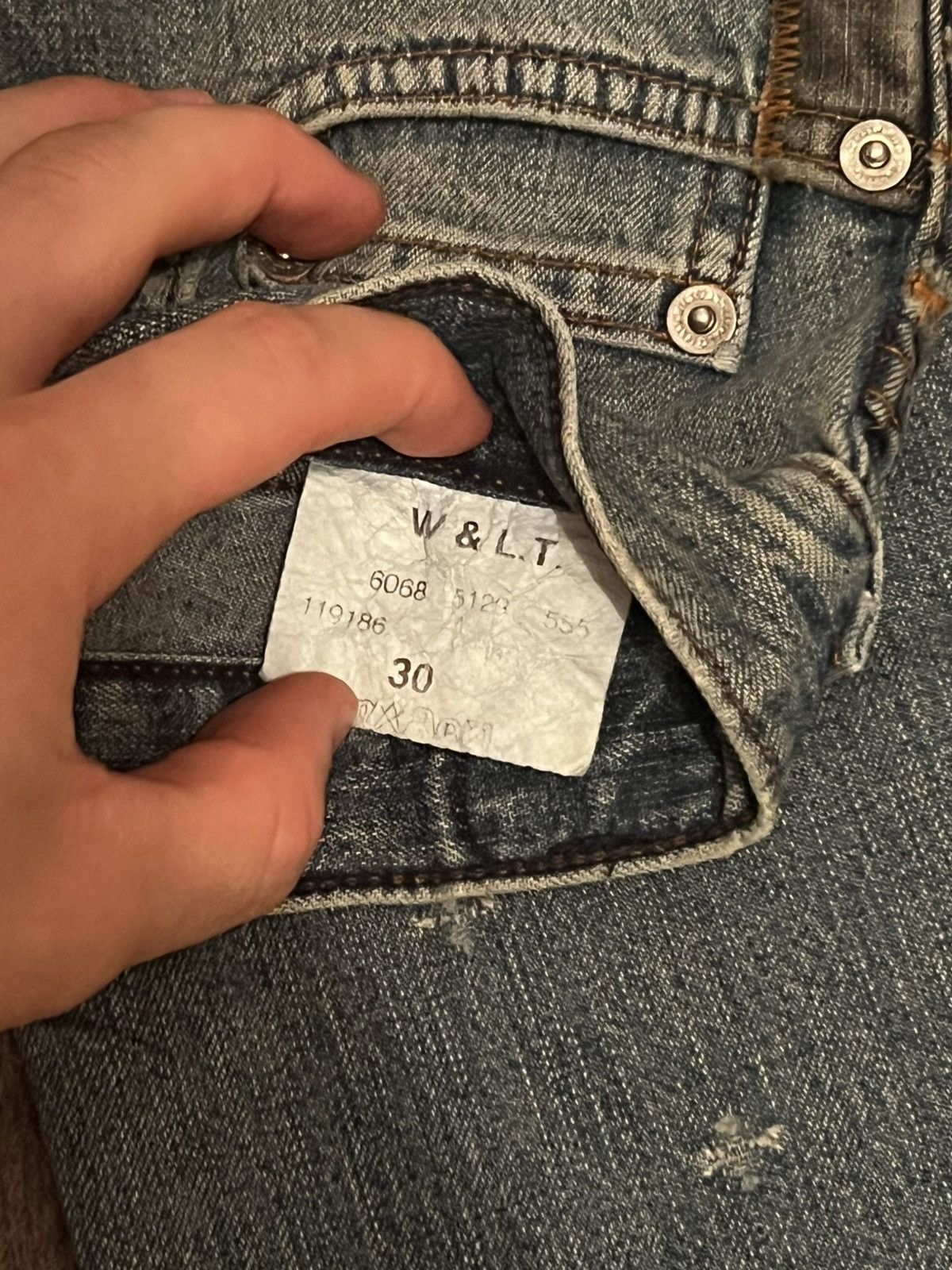 Walter Van Beirendonck Authentic W&LT (Walter Van Beirendonck / vintage jeans Size 30" / US 8 / IT 44 - 4 Thumbnail
