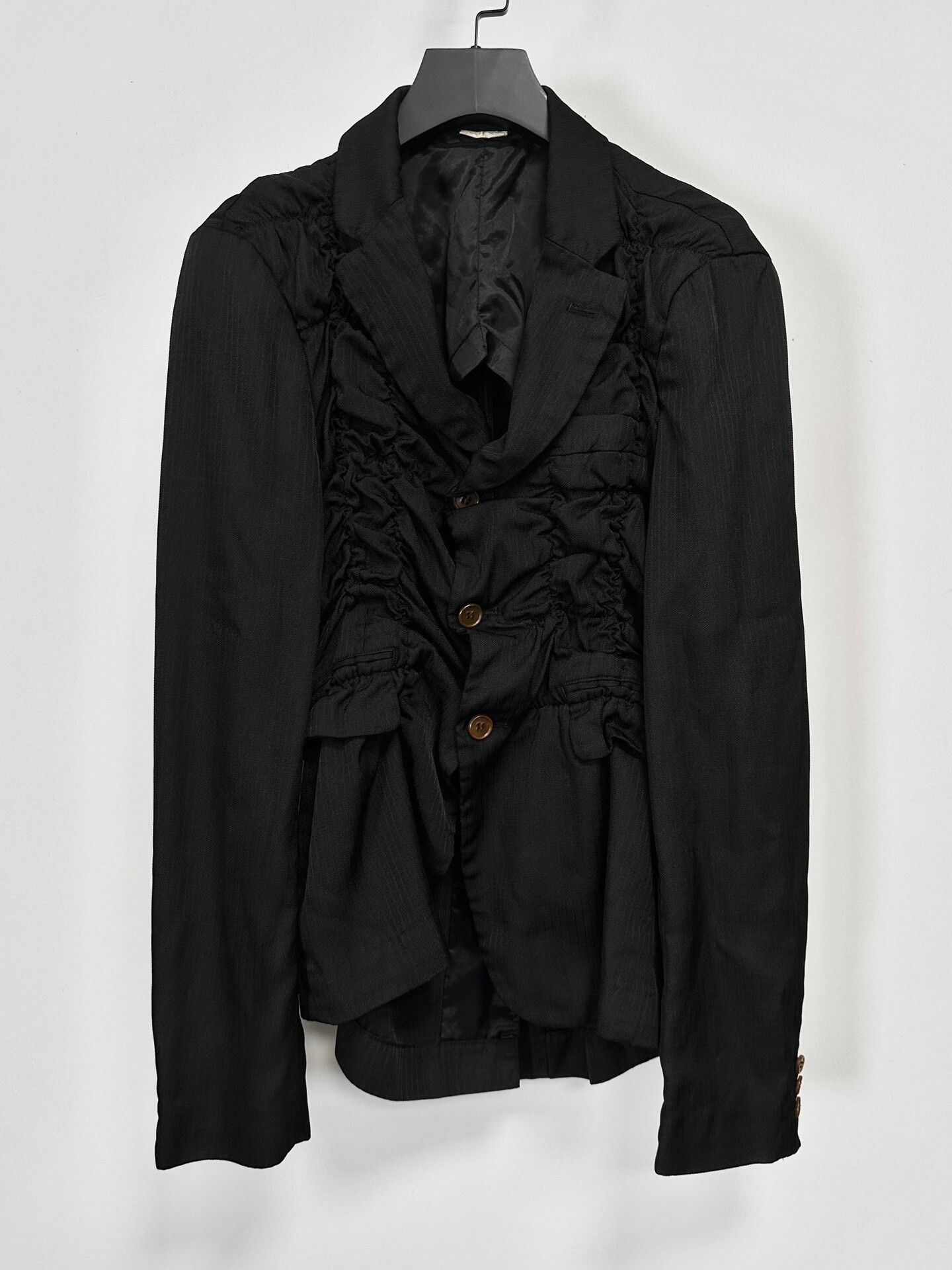 Comme des Garcons comme des garcons black ruffled jacket Size US S / EU 44-46 / 1 - 1 Thumbnail