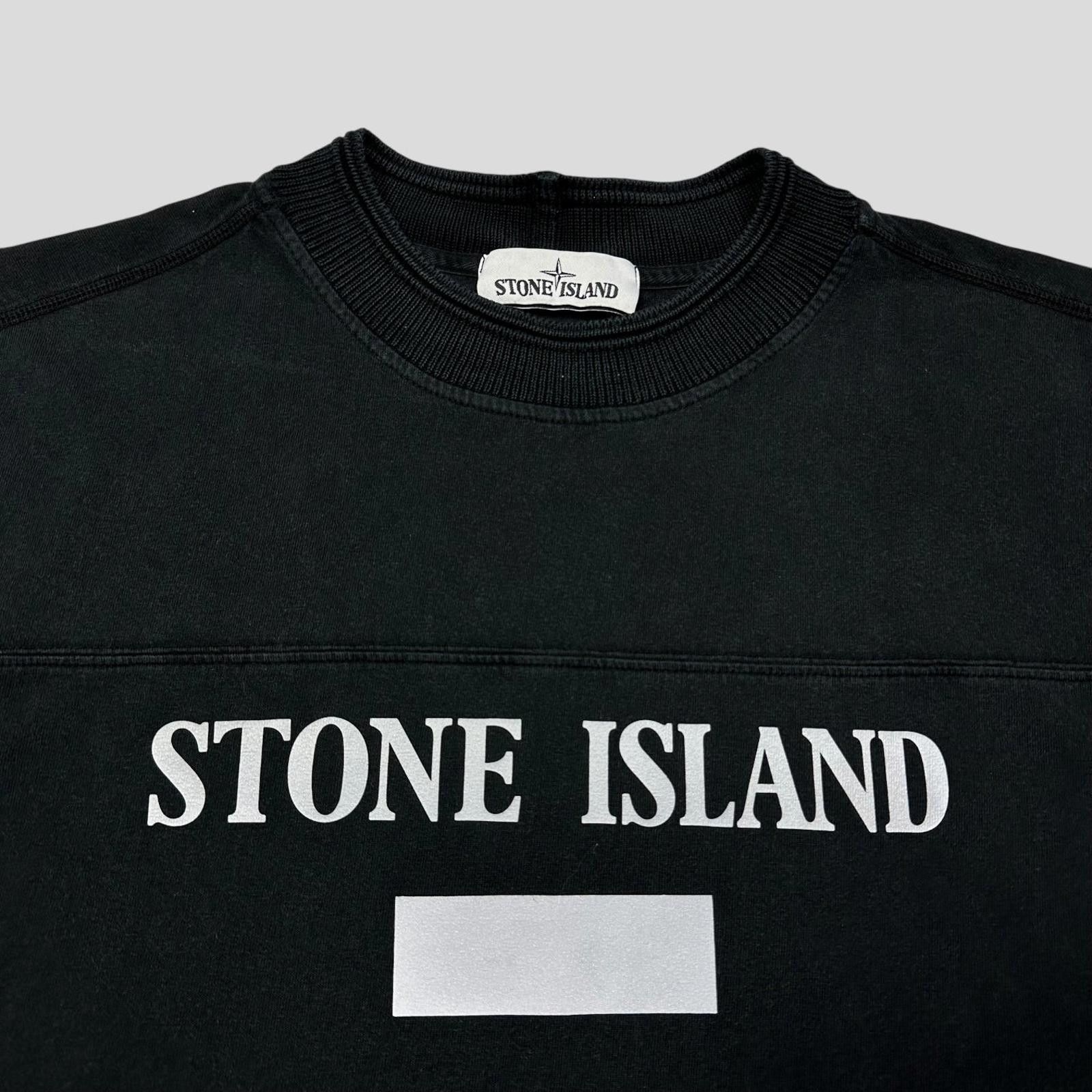 Stone Island Stone Island FW18 Reflective Crewneck T-shirt - S (M) Size US M / EU 48-50 / 2 - 4 Thumbnail