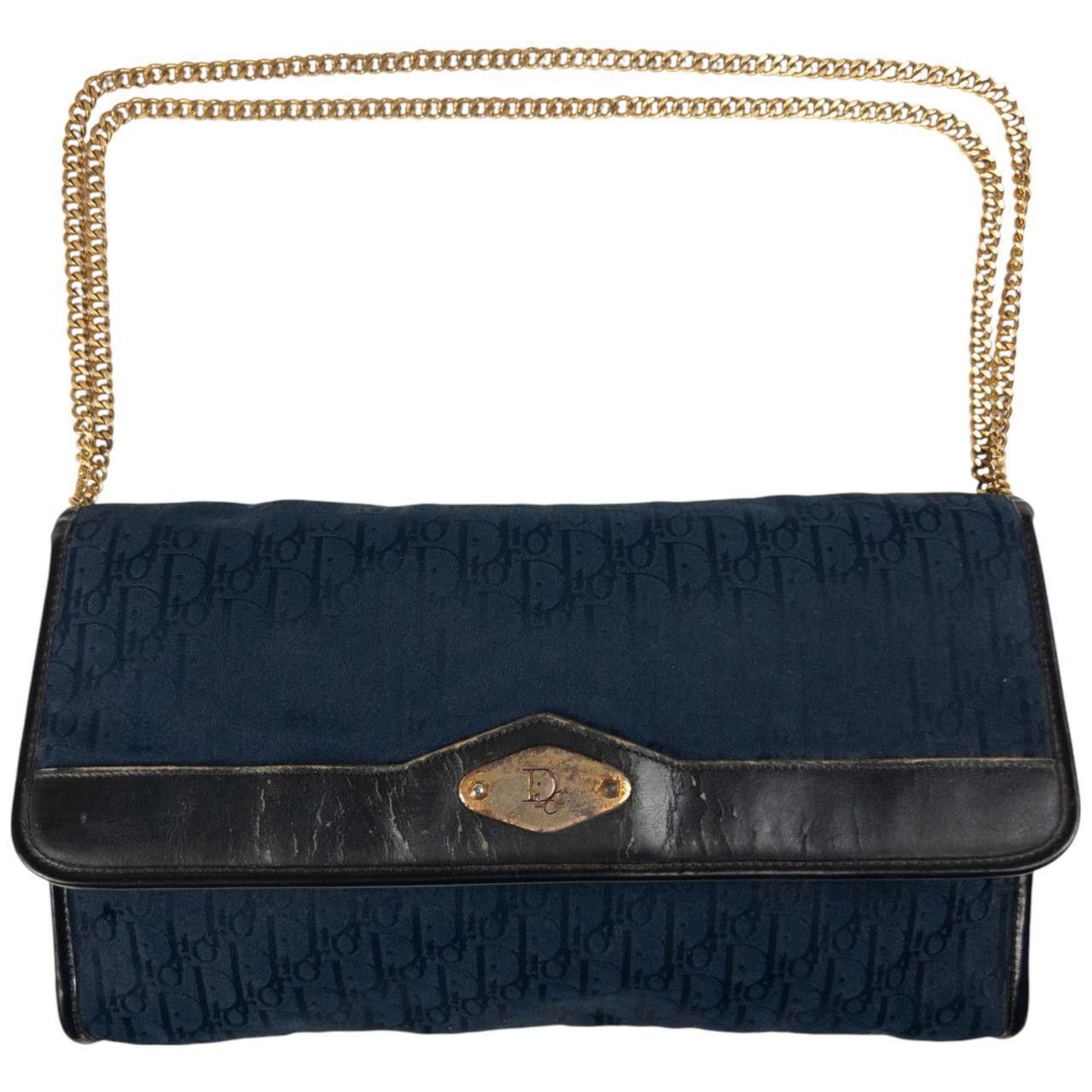 Dior Vintage Dior Monogram Shoulder Bag Size ONE SIZE - 1 Thumbnail