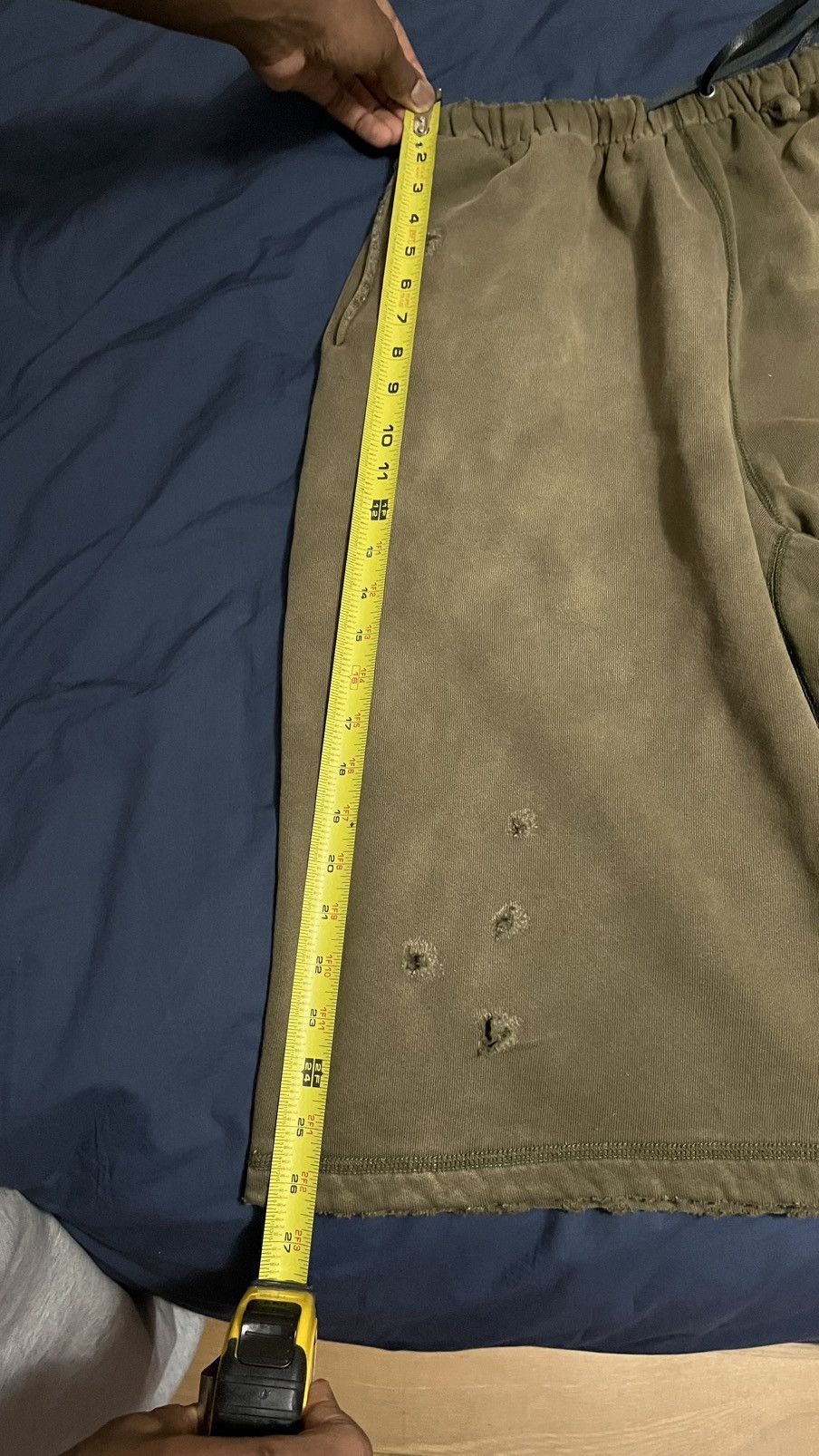 Other UNDS Military Green Sweatshorts Size US 30 / EU 46 - 15 Thumbnail