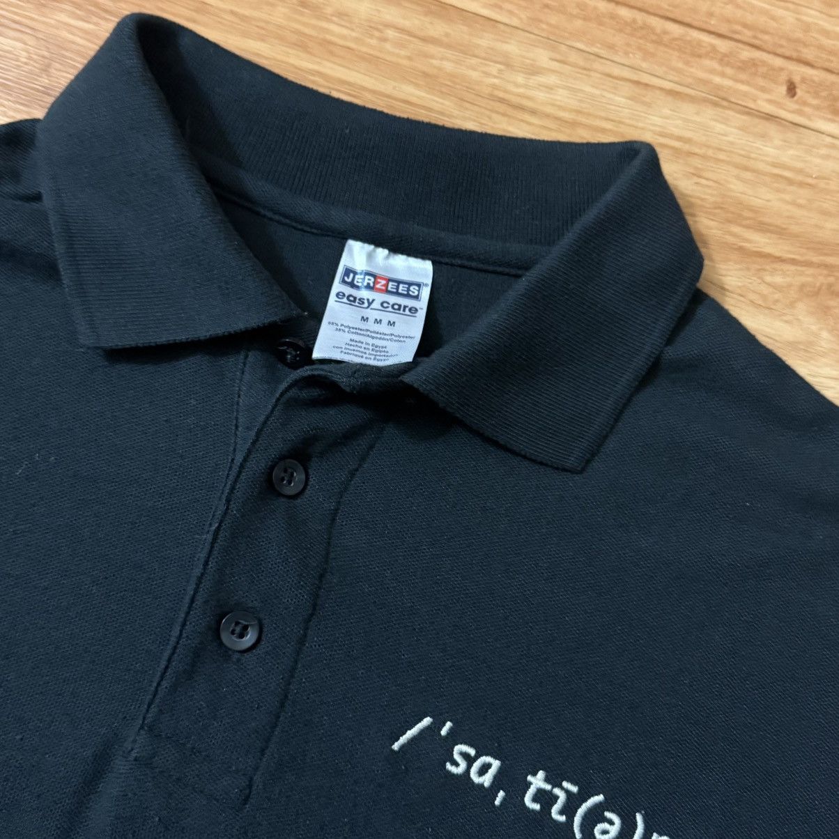 Vintage Vintage /‘sa,ti(e)r/ Skateboards Polo Skateboard Shirt 90s Size US M / EU 48-50 / 2 - 2 Thumbnail