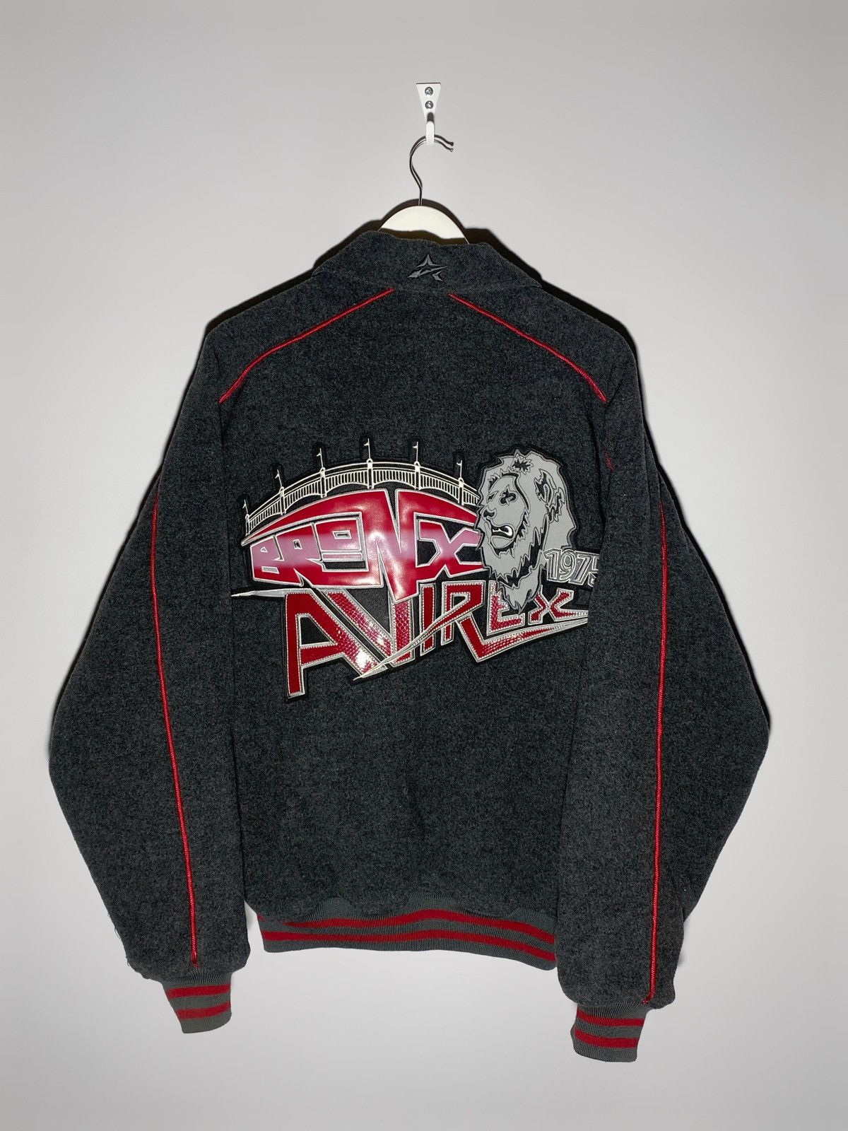 Vintage Avirex Bronx Reversible Varsity Jacket Wool Nylon