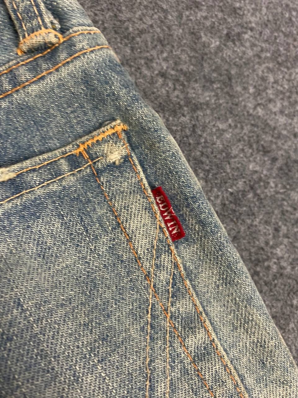 Edwin vintage edwin 800sx bootcut flare denim nice design Size US 30 / EU 46 - 5 Thumbnail