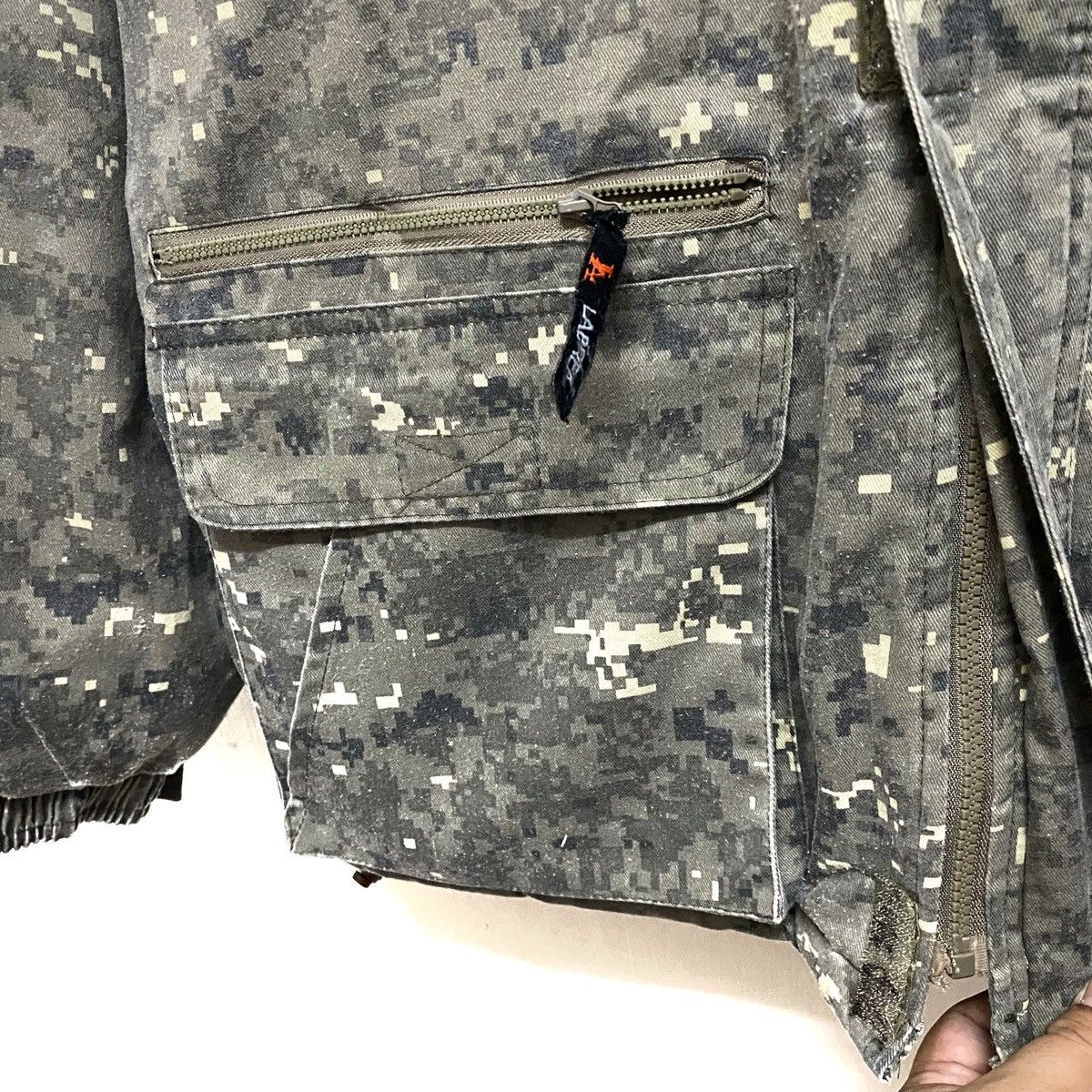 Other RARE LA LABREA Originalgear Outdoor Jacket Digital Camo Size US XL / EU 56 / 4 - 7 Thumbnail