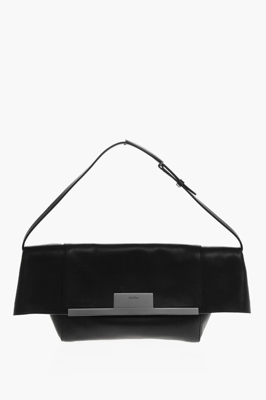 Max Mara og1mm0426 Size: OS / Leather Shoulder Bag in Black Size ONE SIZE - 1 Thumbnail
