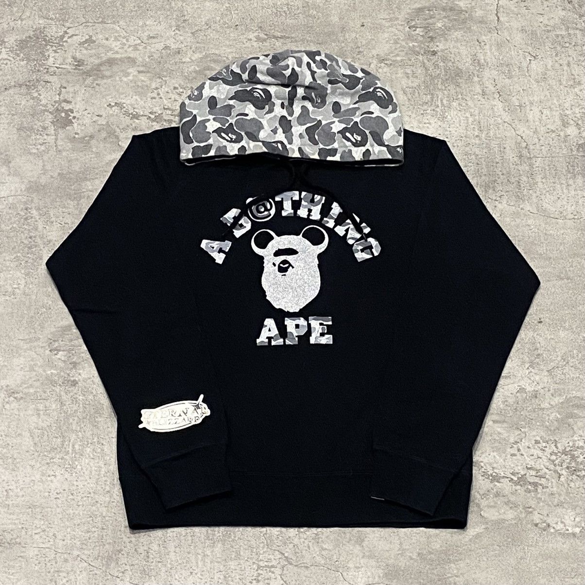 Bape Bape Medicom Bearbrick College Logo Pullover Hoodie Size US M / EU 48-50 / 2 - 1 Thumbnail