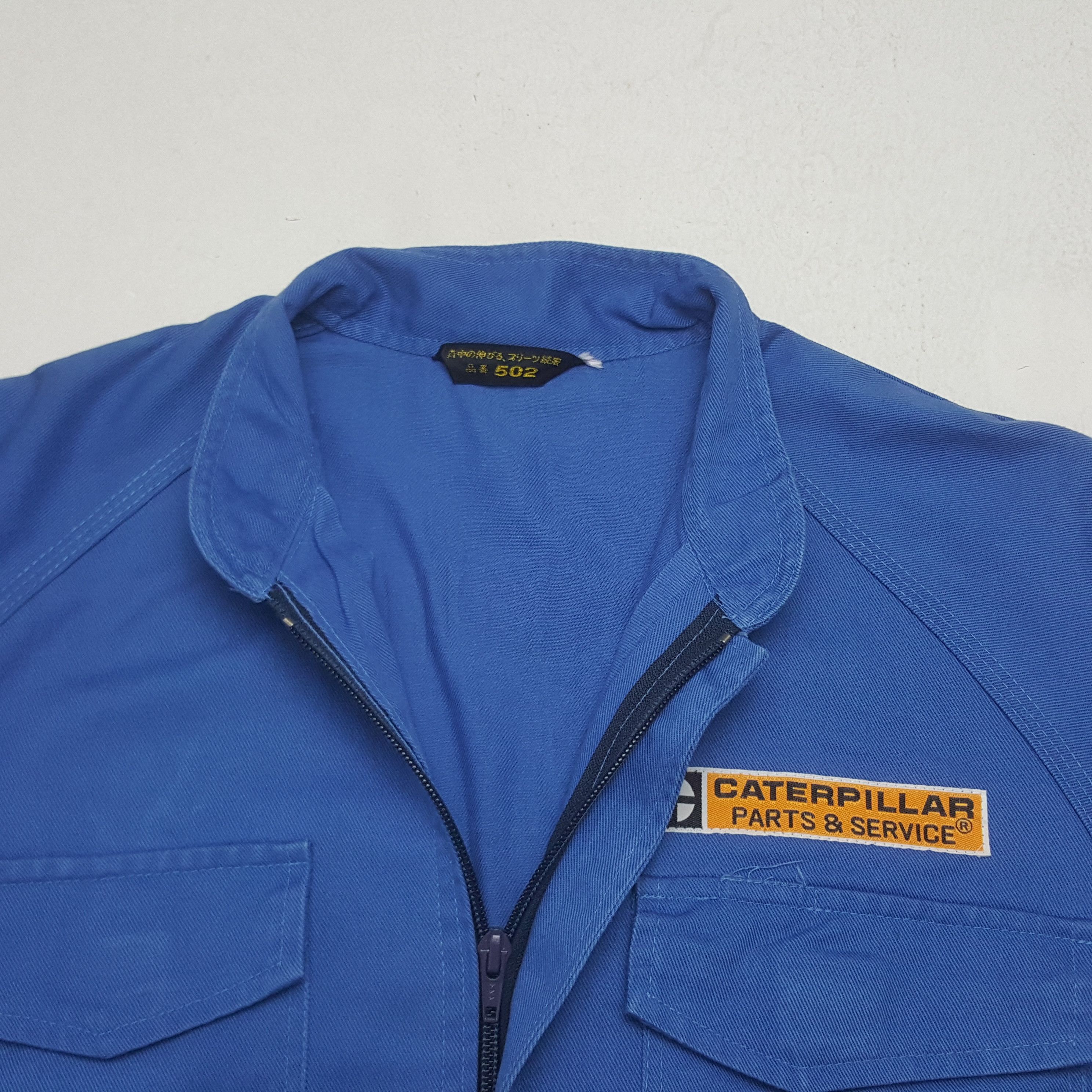 Caterpillar Vintage Caterpillar Mitsubishi Japan Coverall Jacket C296N32 Size US M / EU 48-50 / 2 - 9 Thumbnail