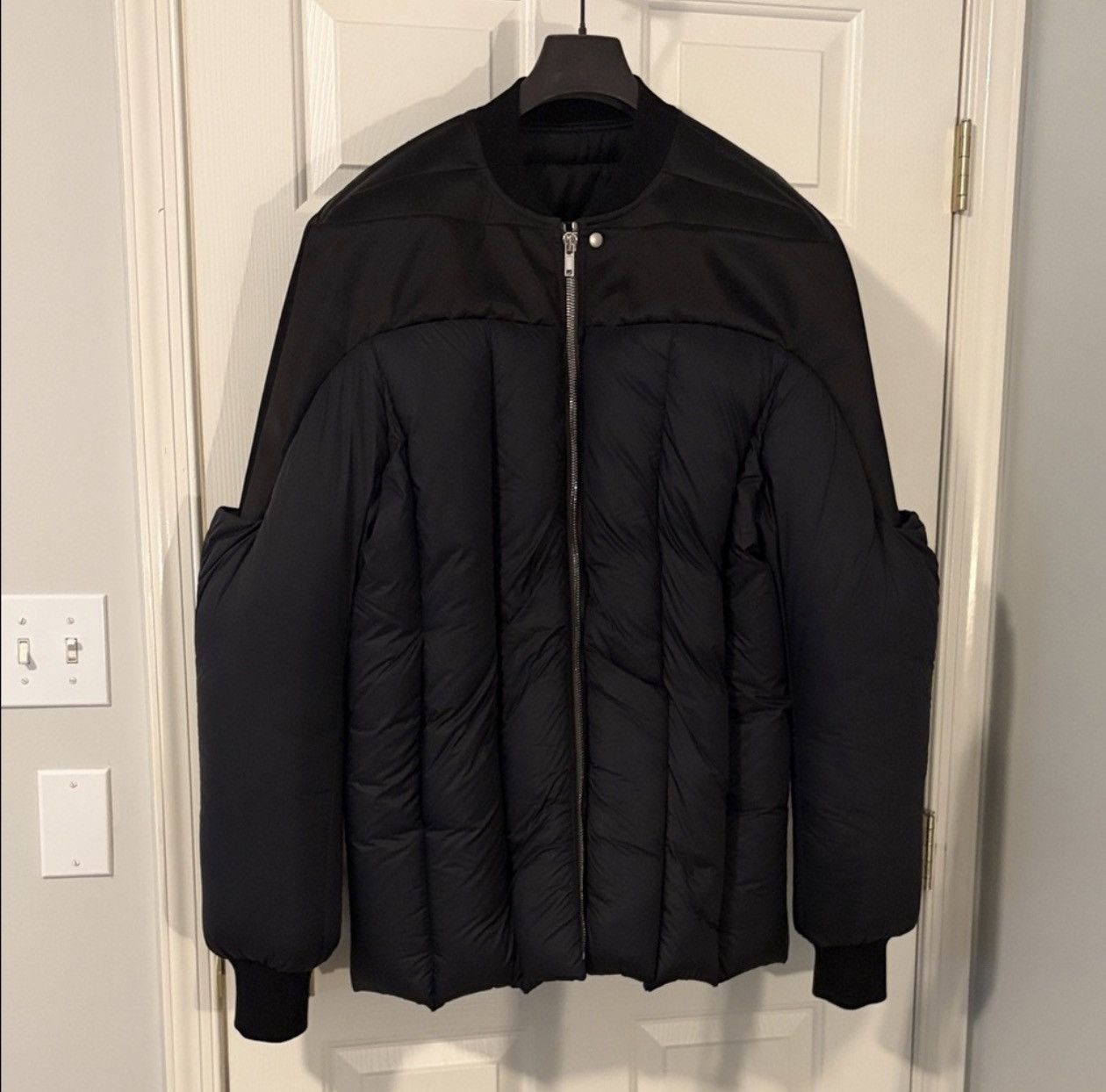 Rick Owens Rick Owens SS23 Woven Padded Girdered Geth Bomber 