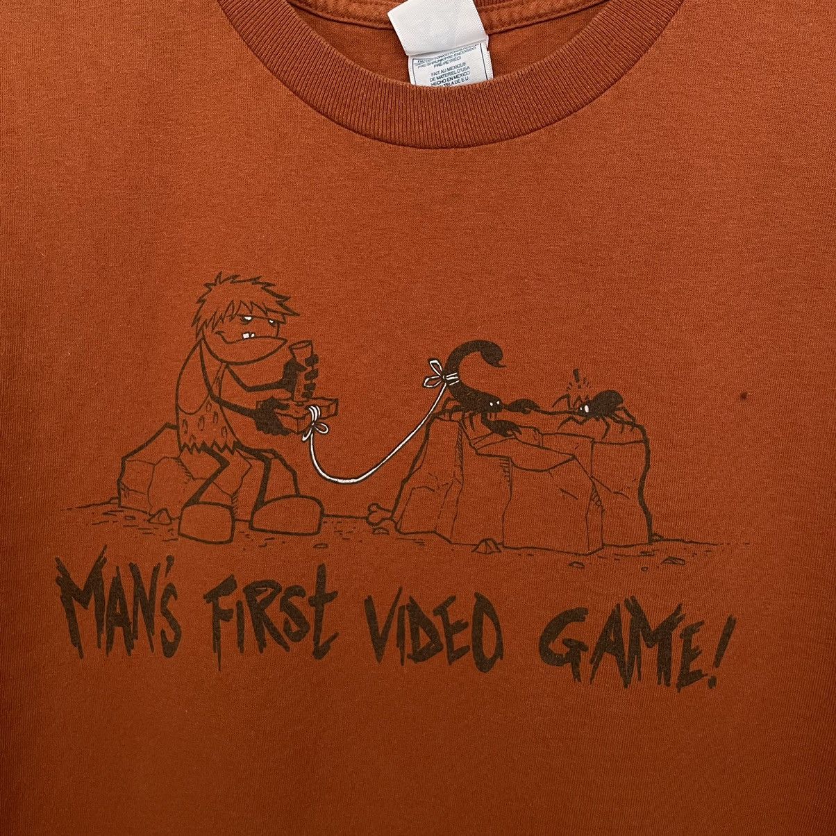 Vintage Vintage 2000s Man's First Video Games Humor Tee Size US L / EU 52-54 / 3 - 2 Thumbnail