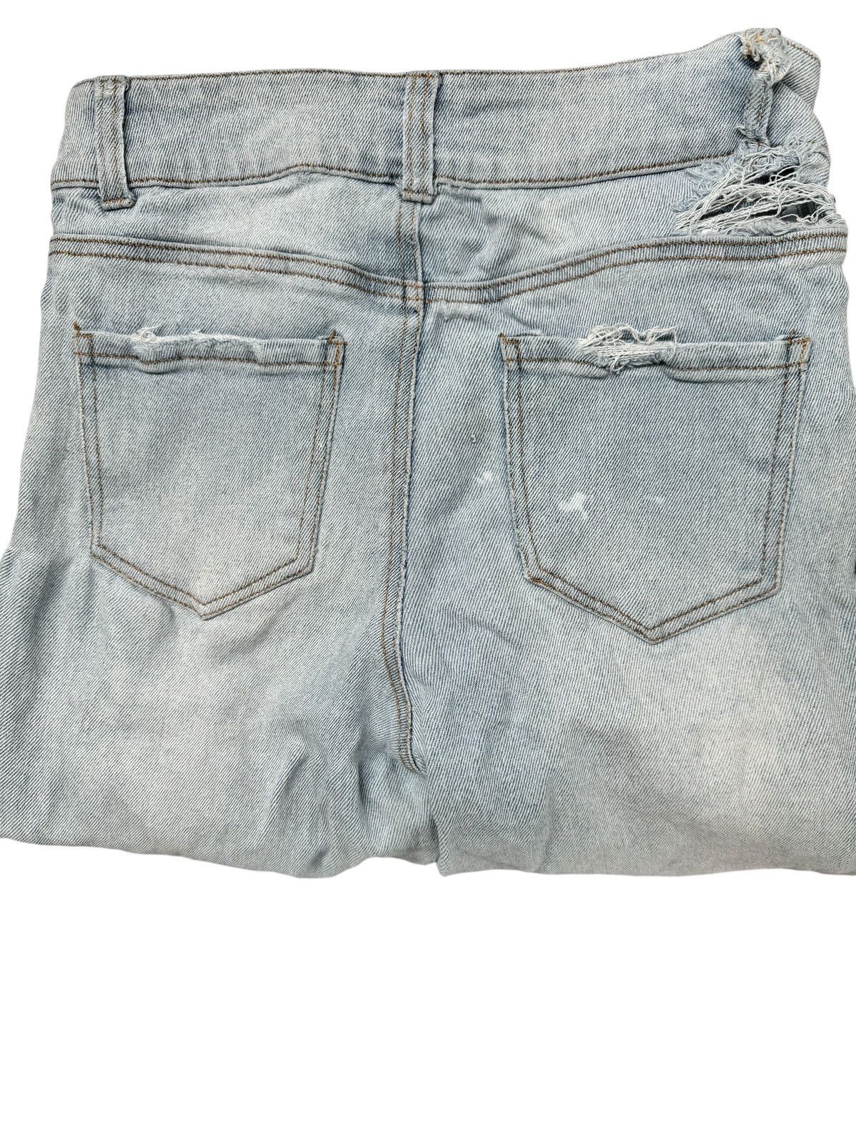 Other Vanilla Star Distressed High Rise Skinny Jeans W28 Y2K Size 28" / US 6 / IT 42 - 12 Thumbnail
