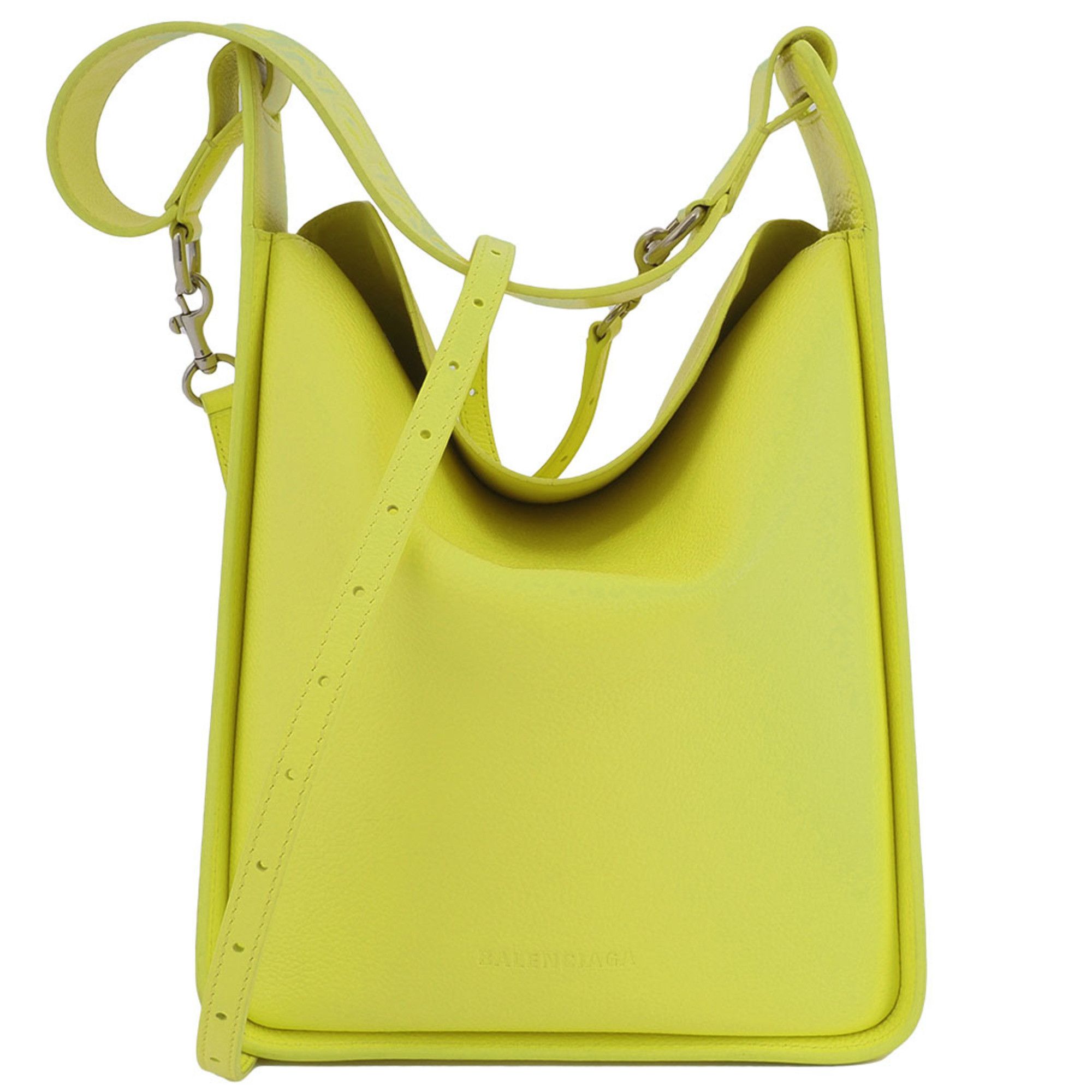 Balenciaga North South Shoulder Bag 659920 Yellow Women's Leather TOOL2.0 BALENCIAGA