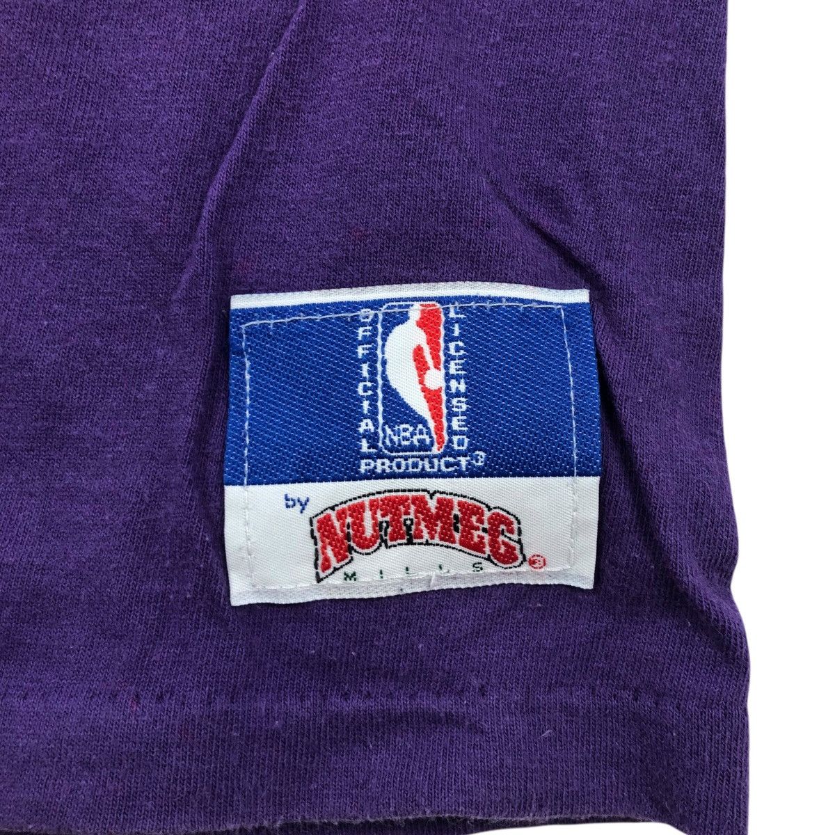 Vintage Vintage 90s PHOENIX SUNS “Will Scorch You” Tee Shirt Nutmeg Size US L / EU 52-54 / 3 - 4 Thumbnail
