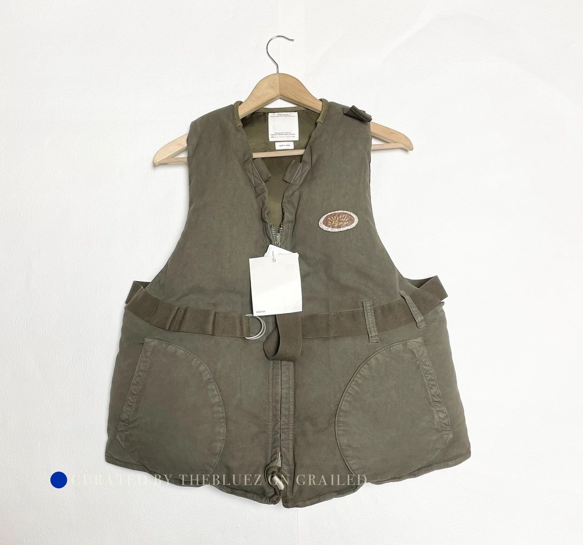 Visvim Stylish Down Vest in Green Size US S / EU 44-46 / 1 - 1 Thumbnail