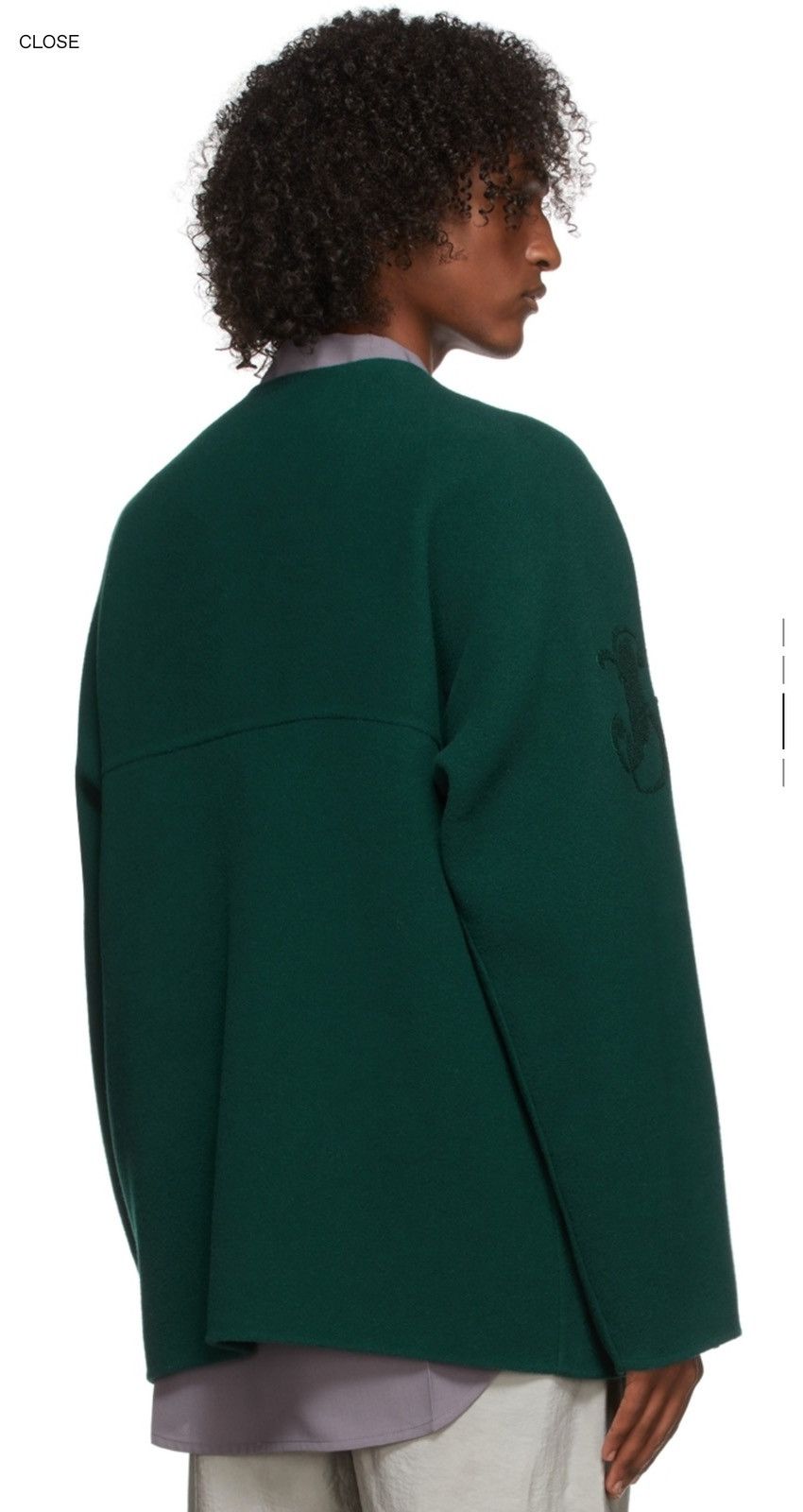 Jil Sander FW22 Double Face Virgin Wool Sport Jacket sz 48 Size US M / EU 48-50 / 2 - 3 Thumbnail