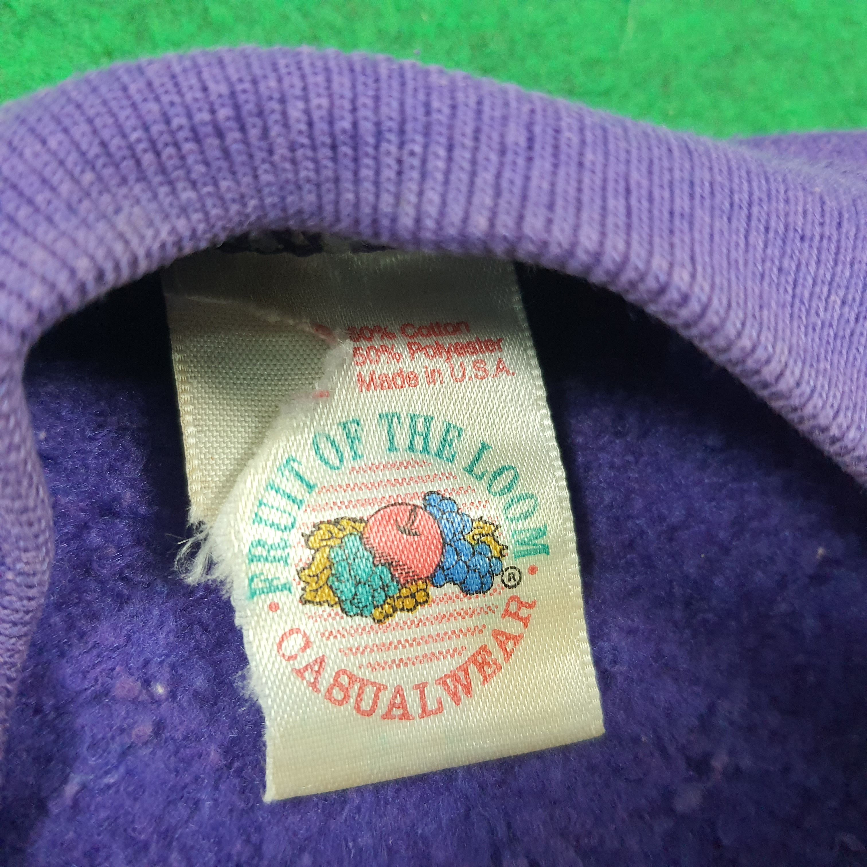 Fruit Of The Loom Vintage 90s La Soul 3 Feet Sweatshirt C289N13 Size US XXL / EU 58 / 5 - 5 Thumbnail