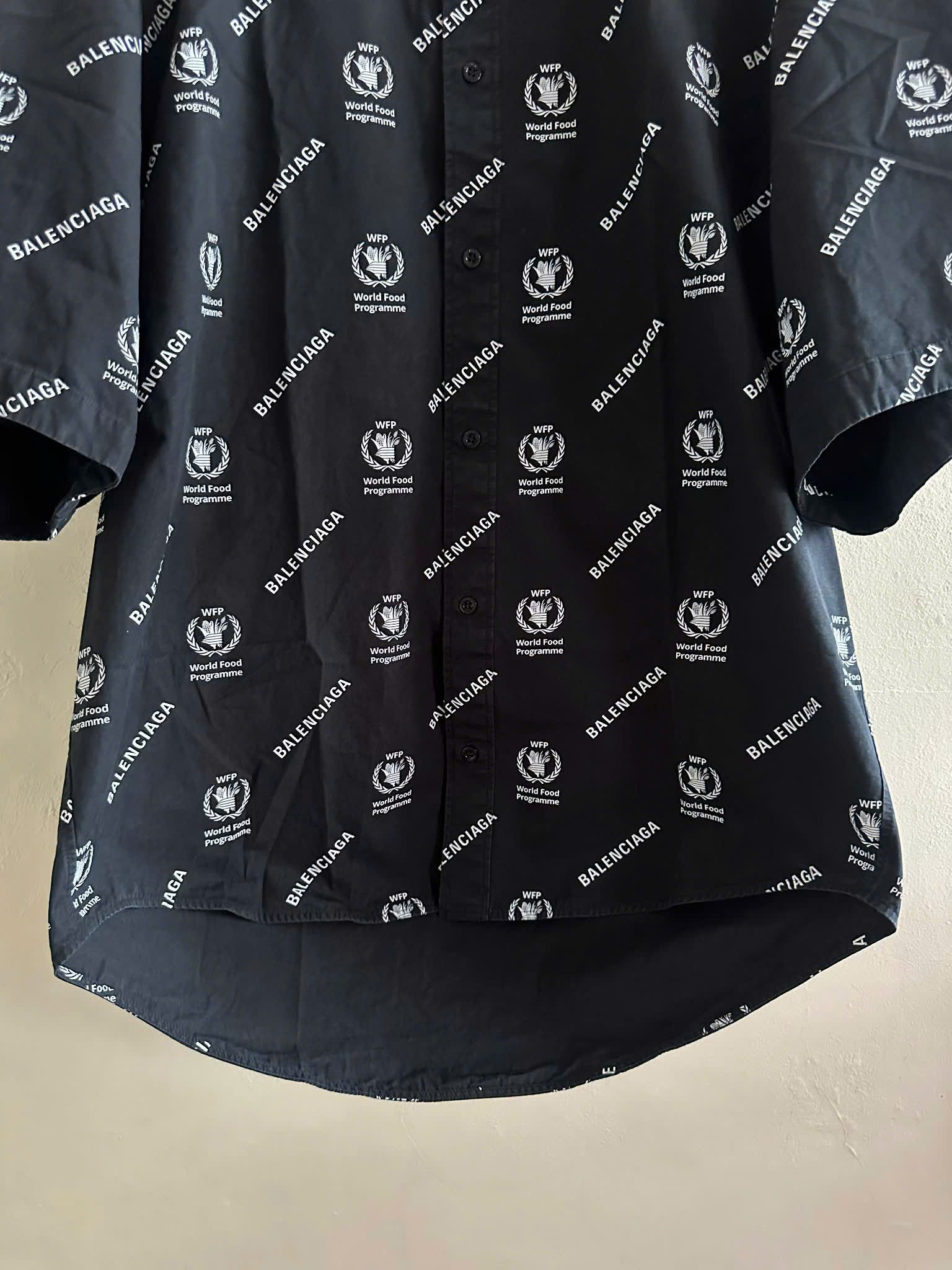 Balenciaga BALENCIAGA SHIRT MONOGRAM Size US M / EU 48-50 / 2 - 5 Thumbnail