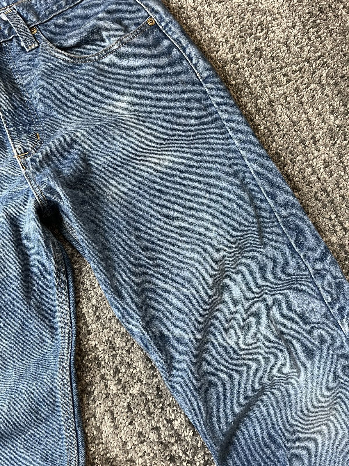 Carhartt × Vintage Vintage 90’s Carhartt Thrashed Jeans Size US 32 / EU 48 - 17 Thumbnail