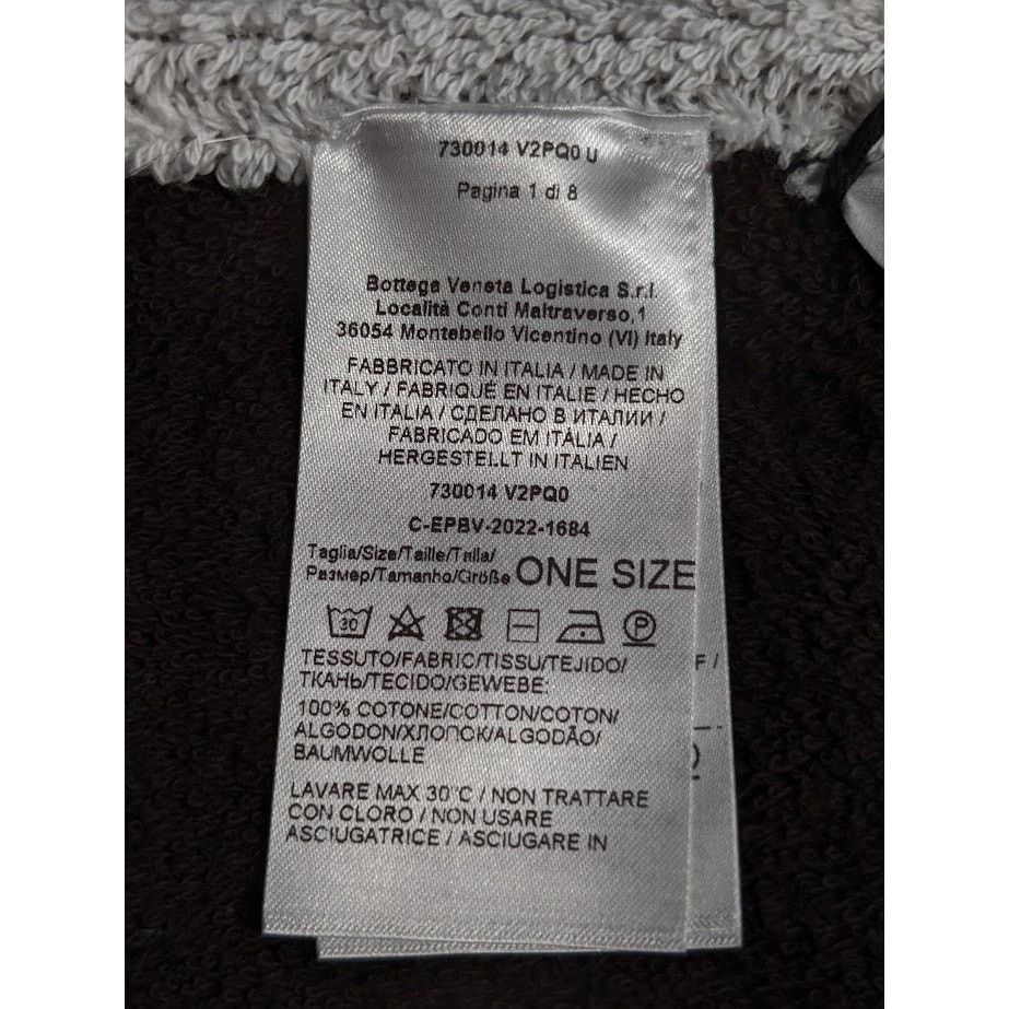 Bottega Veneta o1rshd1 Size:OS / Beach Towel Stripe Print Cotton Terry Blue Size ONE SIZE - 20 Thumbnail