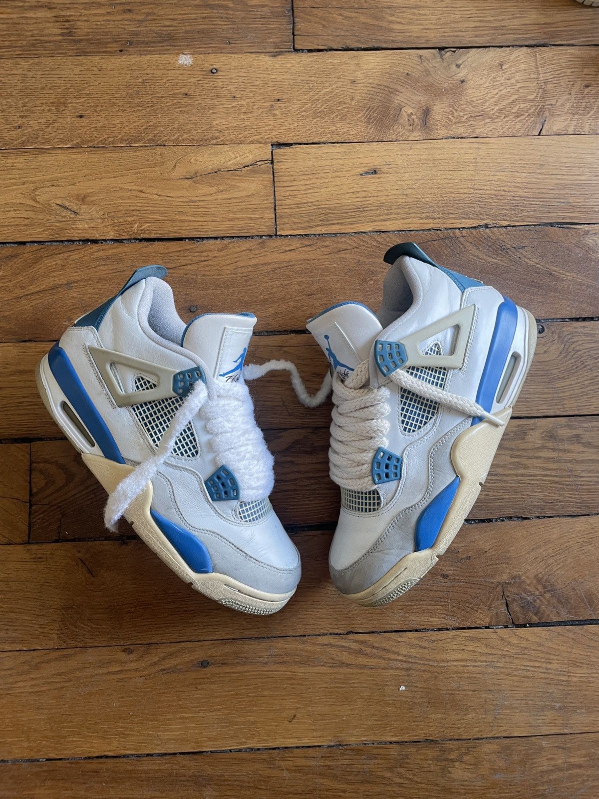 Jordan Brand Jordan 4 Military Blue 2012 Size US 9 / EU 42 - 1 Thumbnail
