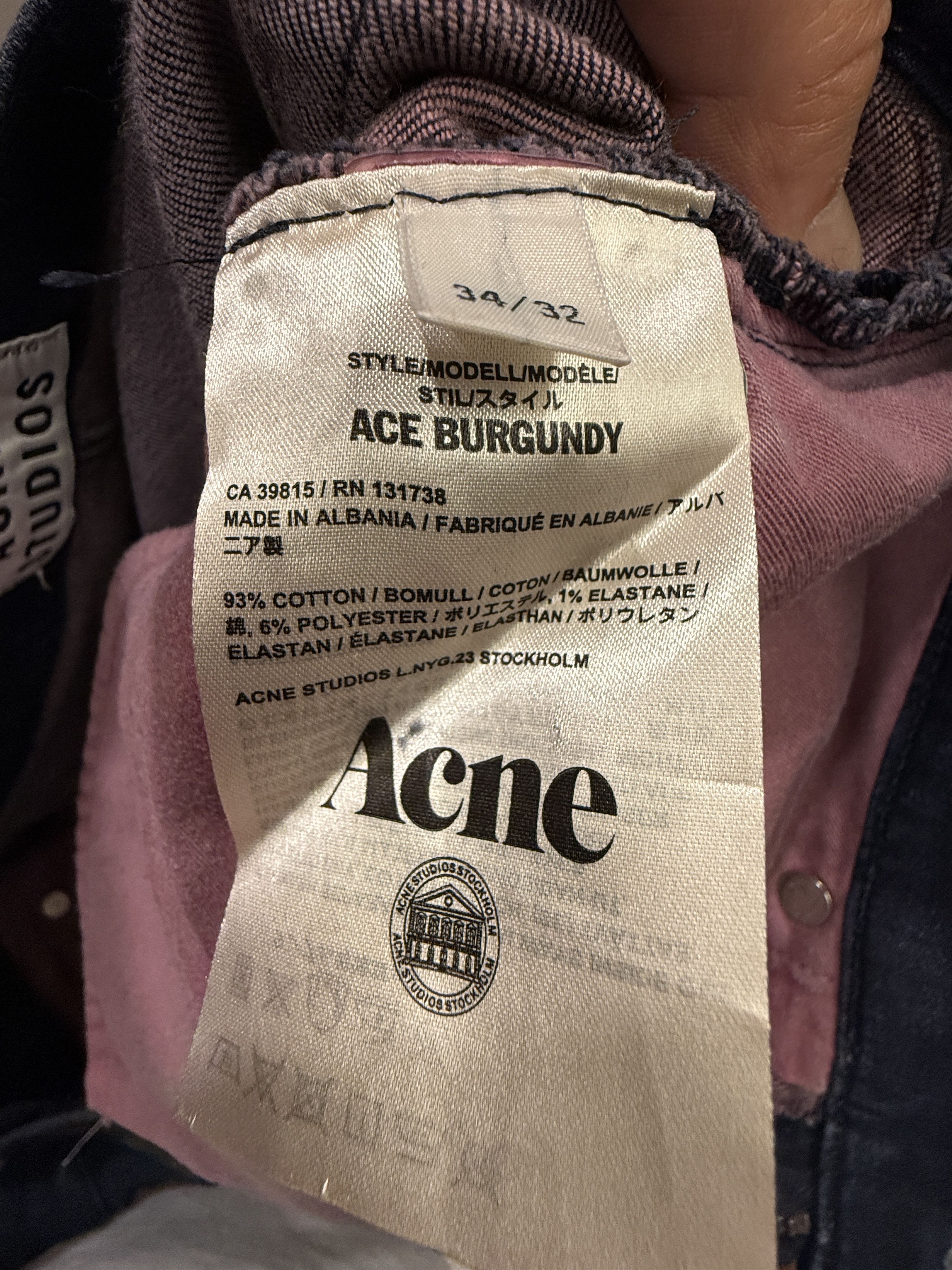Acne Studios Acne Studios Jeans Size 34 Size US 34 / EU 50 - 4 Thumbnail
