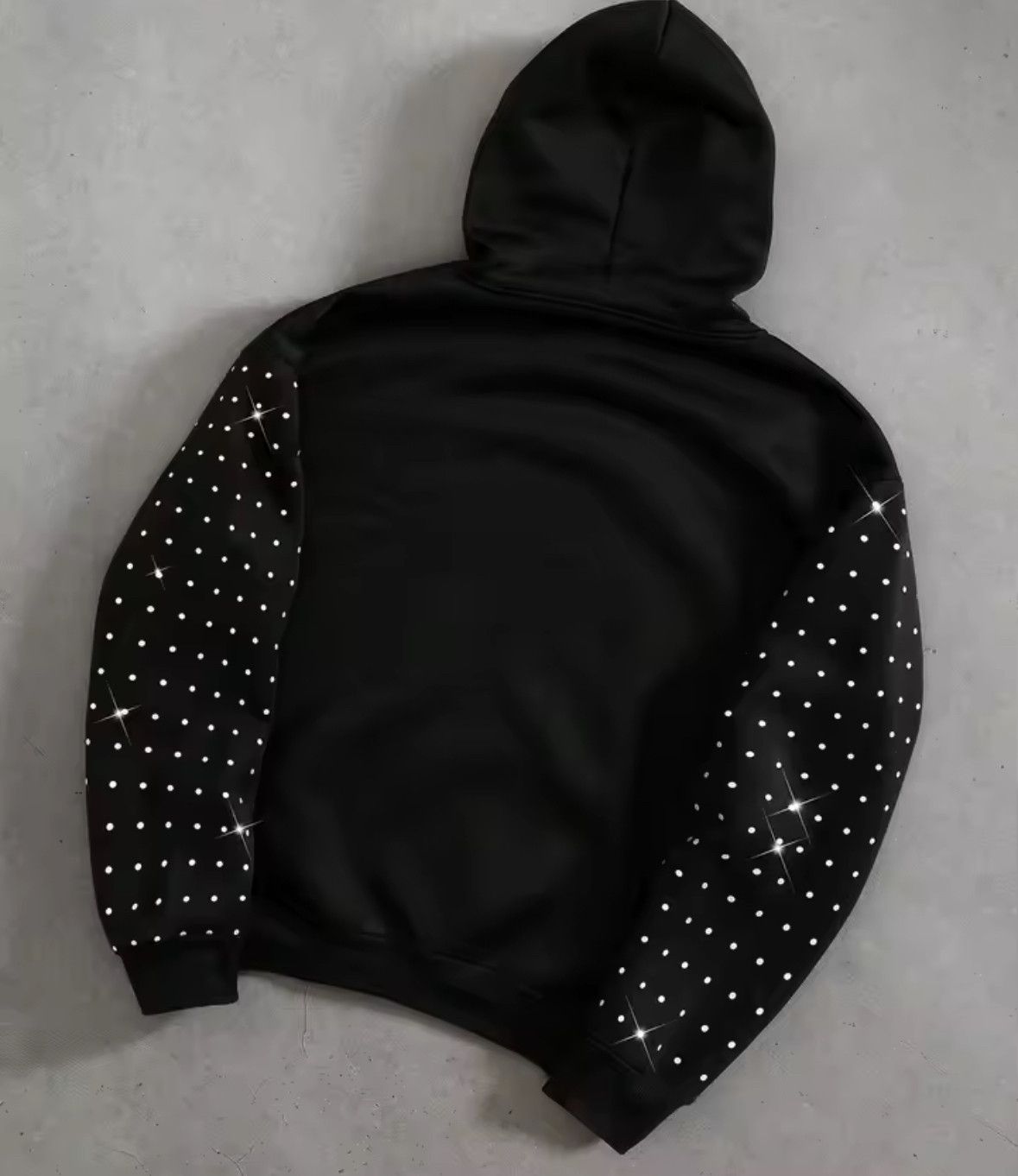 Other Fashion Punk Y2K Grunge Star Embroidered Sequins Hoodies Size US L / EU 52-54 / 3 - 4 Thumbnail