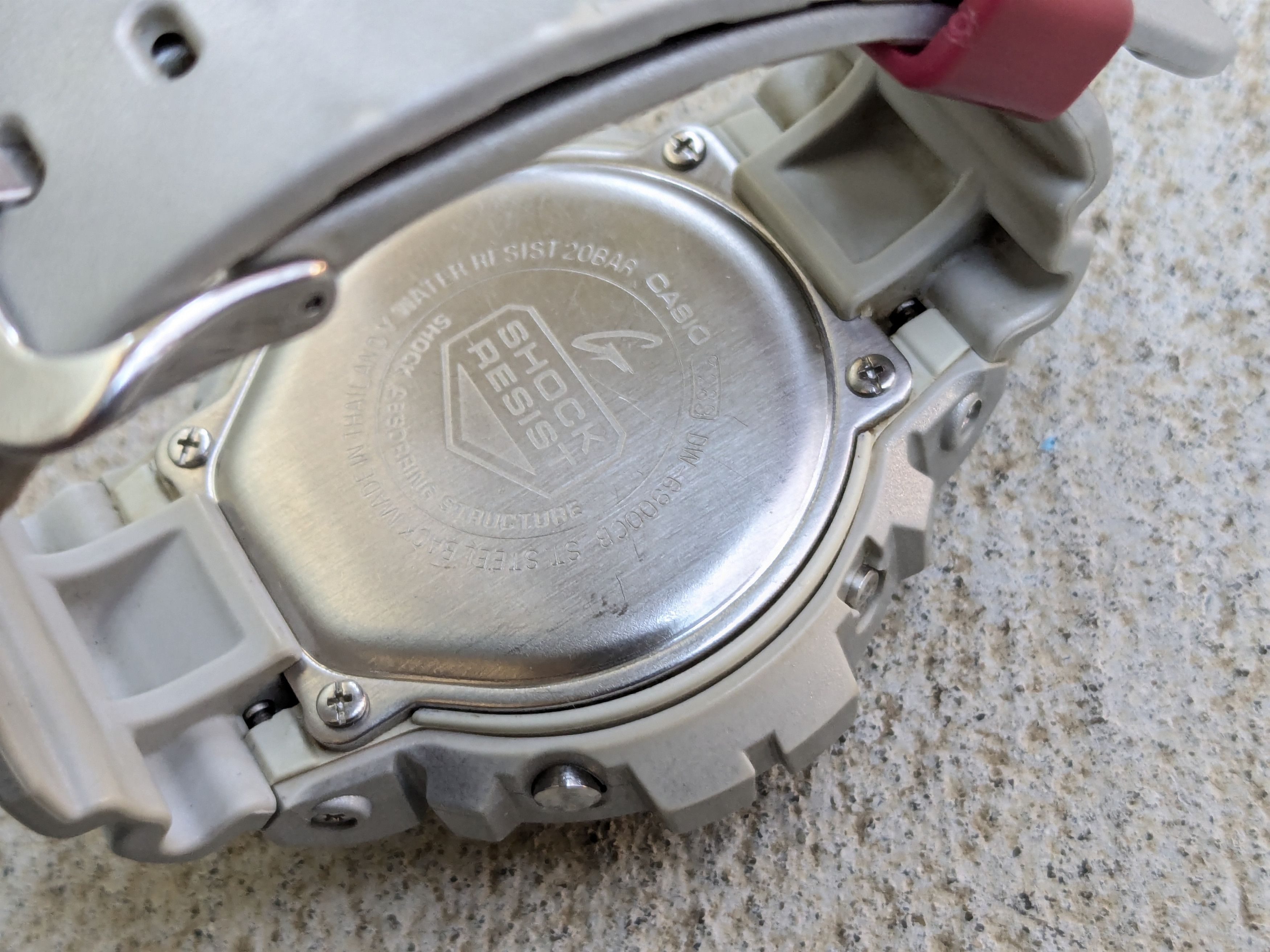 Casio × G Shock Casio G-Shock DW-6900CB-8 Pink Silver Rubber