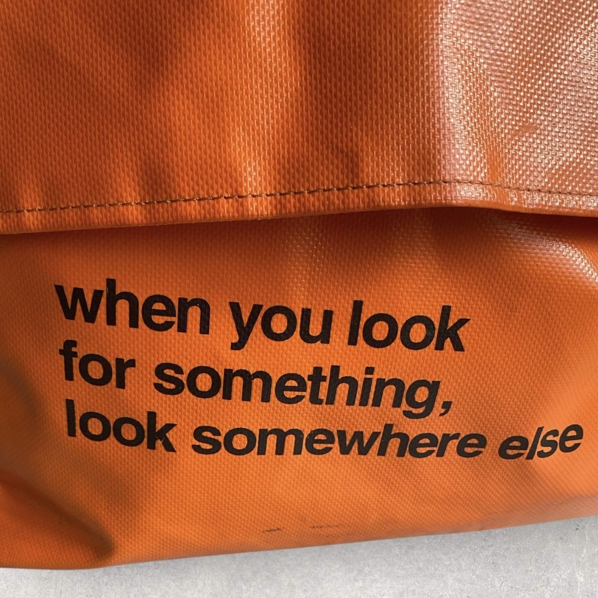 Comme des Garcons Homme Plus Orange PVC Crossbody Bag Size ONE SIZE - 3 Thumbnail