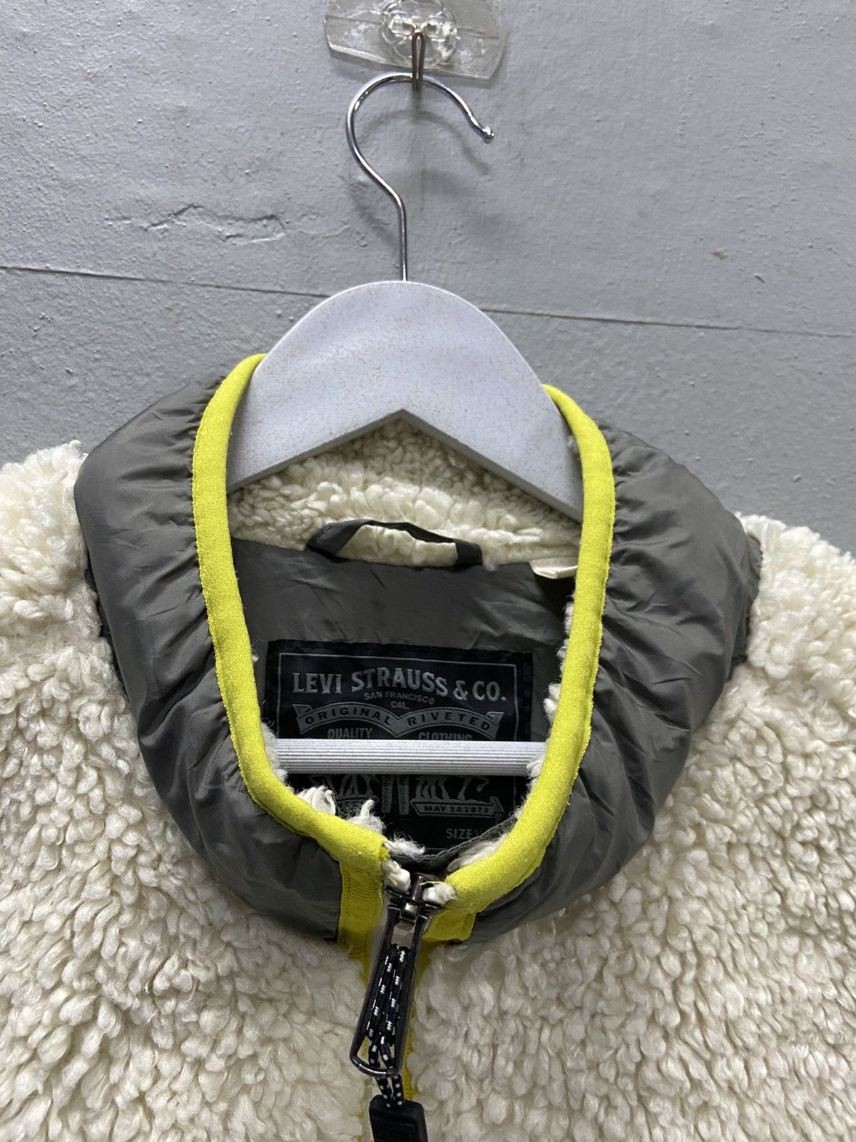 Levi's LEVI’S LAKESIDE MOCK NECK SHERPA FLEECE JACKET Size US M / EU 48-50 / 2 - 2 Thumbnail