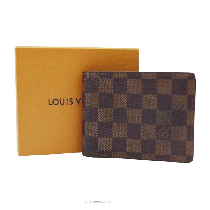 Louis Vuitton, Accessories, Louis Vuitton Damier Mens Wallet W Id Window