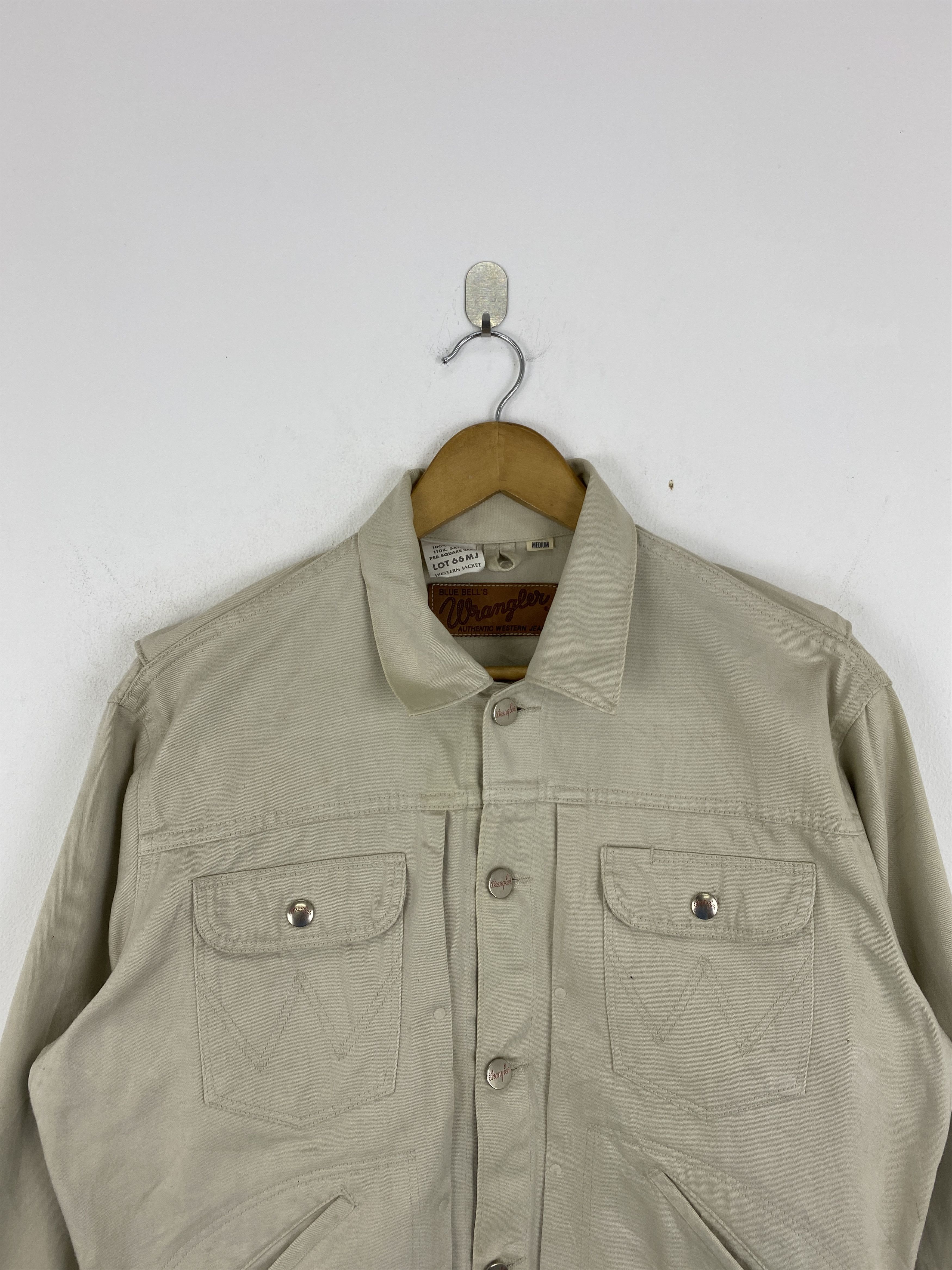 Vintage Vintage Wrangler Western Denim Jacket J2045 Size US M / EU 48-50 / 2 - 2 Thumbnail