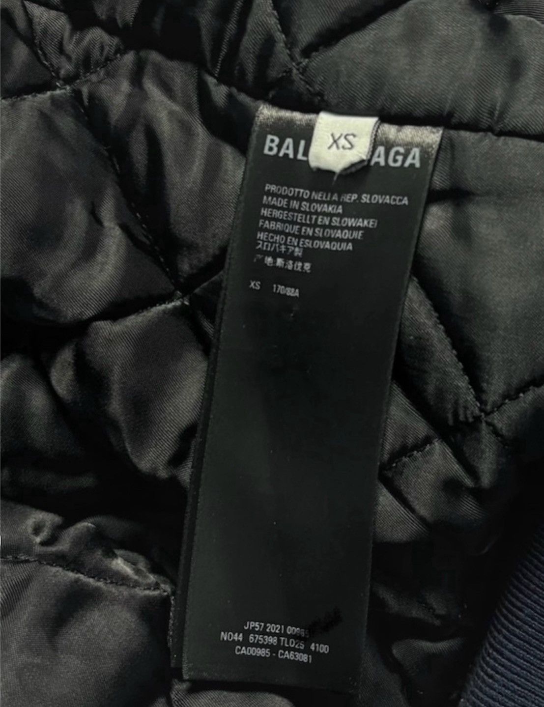 Balenciaga FW21 Yellow Fur Bomber