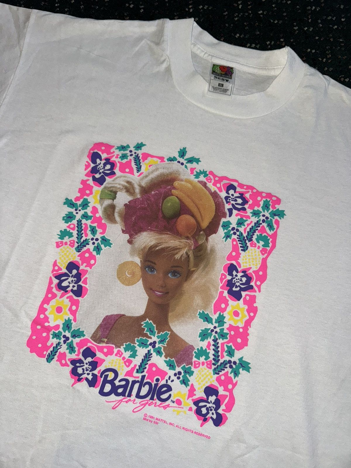 Vintage Vintage 1991 Barbie Tshirt Size US XL / EU 56 / 4 - 3 Thumbnail