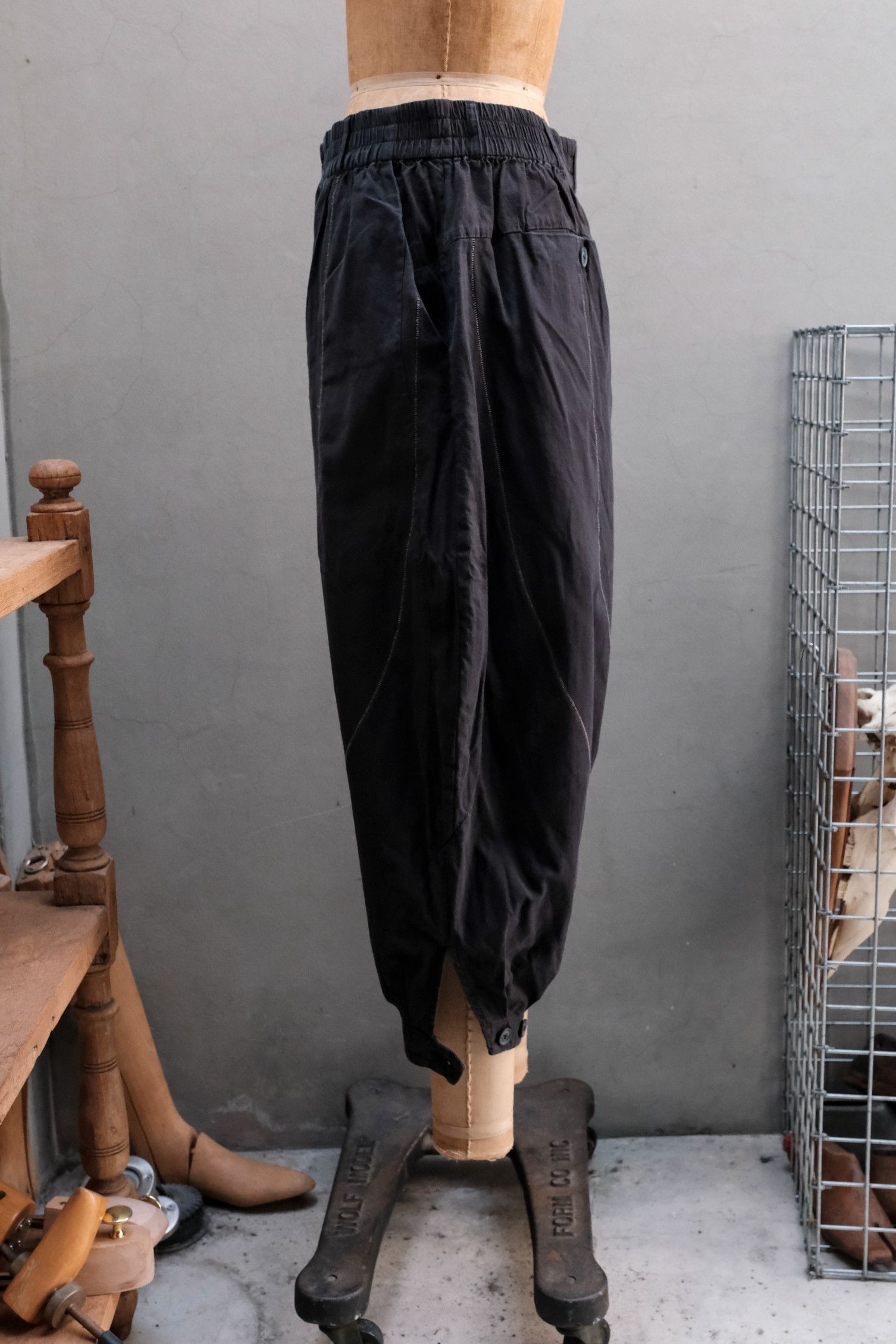 Professor.E Professor.E 19SS Frayed Balloon Pants Size US 30 / EU 46 - 2 Thumbnail