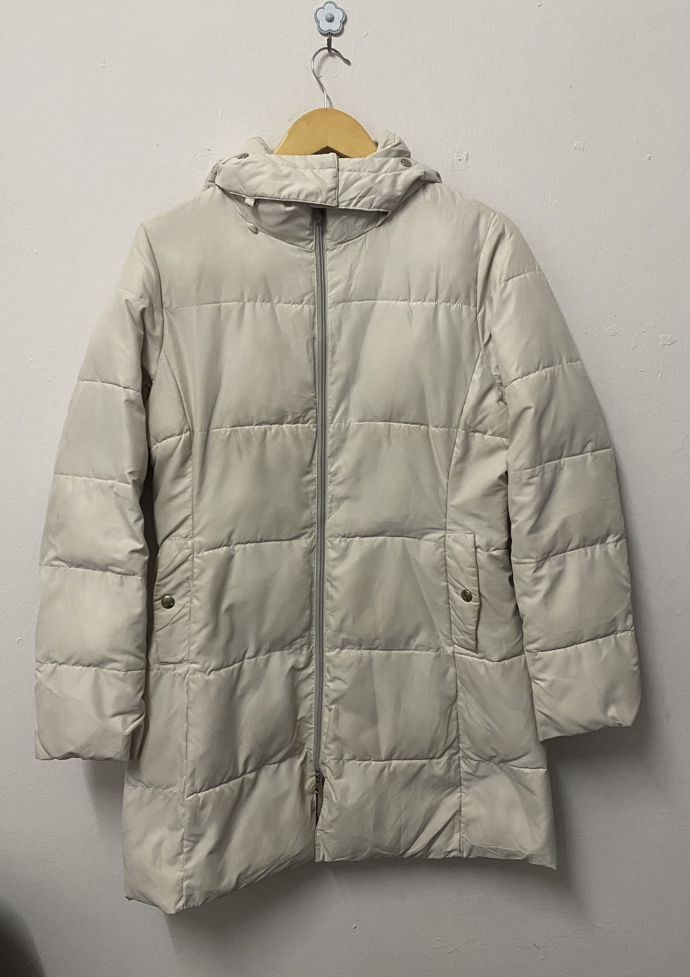 MCM MCM O.T.C White Puffer Long Jacket Hoodie Size L / US 10 / IT 46 - 1 Thumbnail