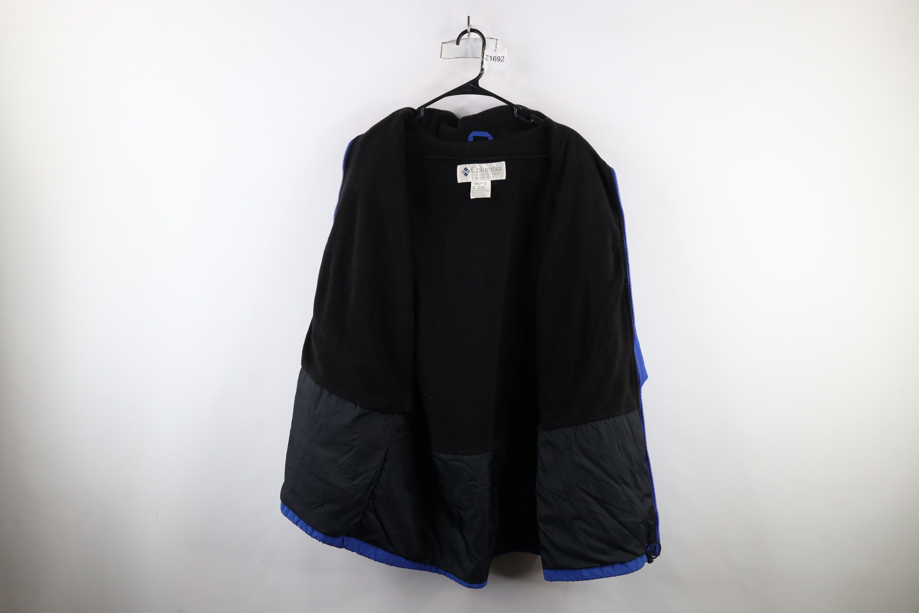 Columbia × Vintage Vintage 90s Columbia Lined Full Zip Winter Jacket Blue Size US XL / EU 56 / 4 - 11 Thumbnail