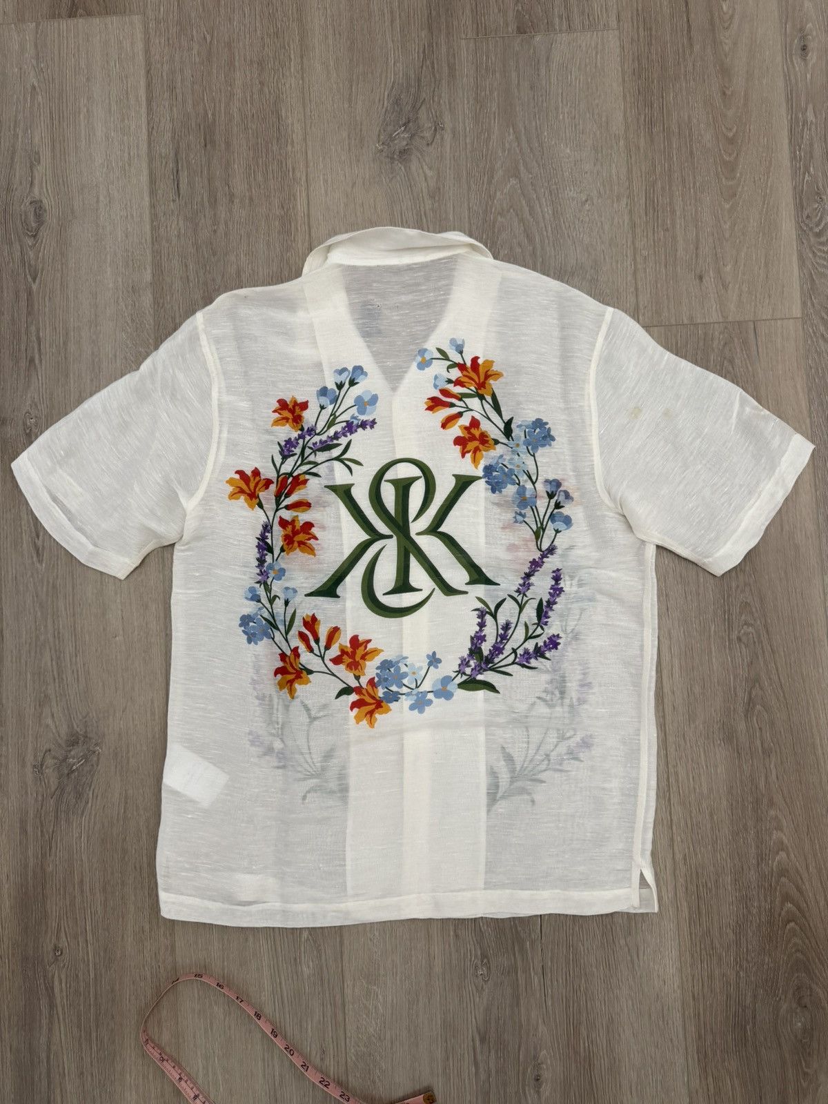 Kith Kith Thompson Floral Camp Collar Silk Short Sleeve Shirt Size US S / EU 44-46 / 1 - 2 Thumbnail