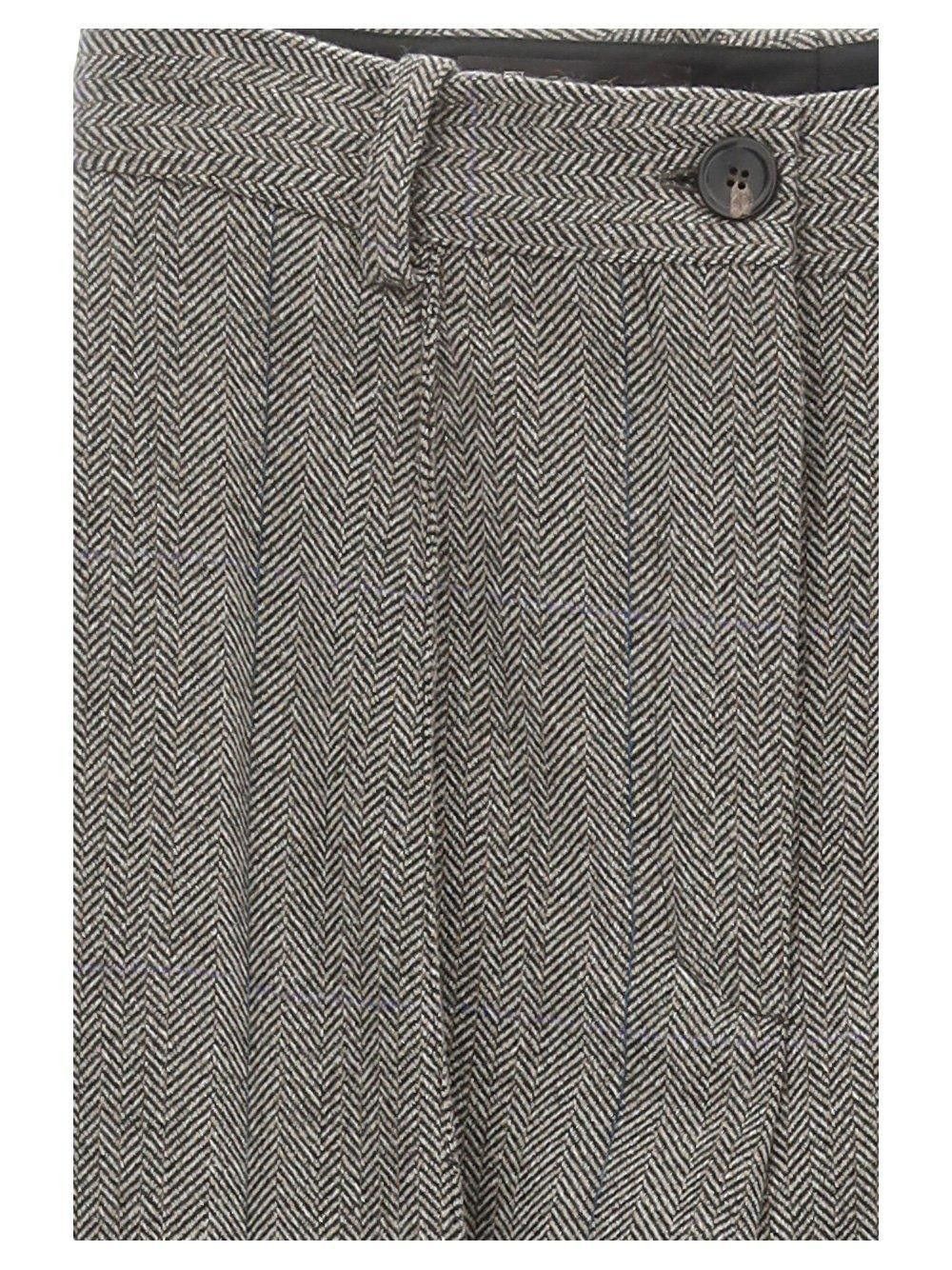 o1srvl11e0824 Aniston Cashmere Pants in Grey