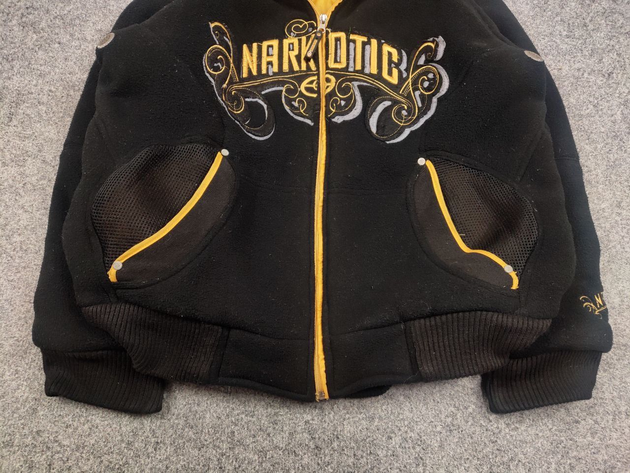 Narcotic GDC Vintage Narcotic Wear Baggy logo Fleece Jacket Y2K Style Size US M / EU 48-50 / 2 - 9 Thumbnail