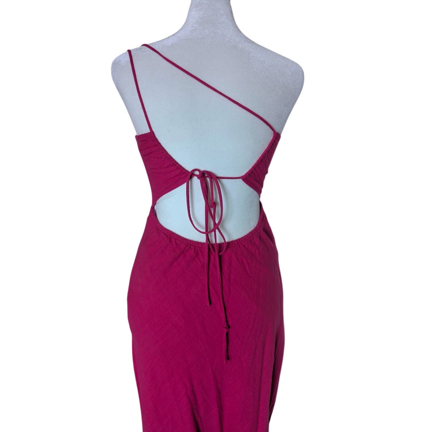 Other Morning Mist Hot Pink Strappy Summer Dress Sz 8 Size M / US 6-8 / IT 42-44 - 5 Thumbnail