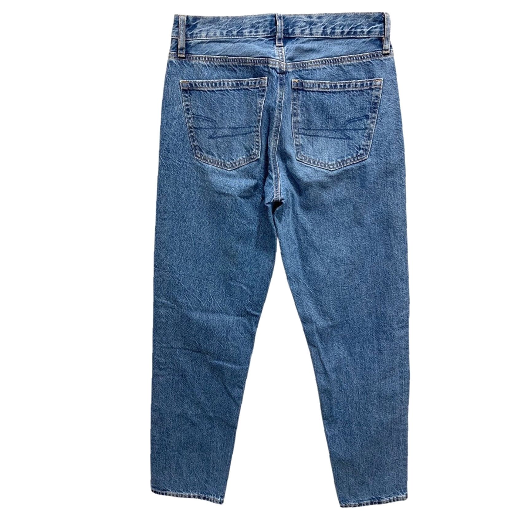 Vintage VINTAGE American Eagle Jeans Womens 90s Straight Leg Denim Size 0 Blue Womens Size 25" / US 0 / IT 36 - 5 Thumbnail