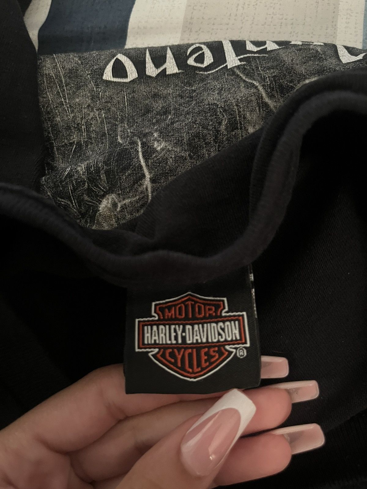 Harley Davidson Harley Davidson Phantom Vintage T shirt Black Size US XL / EU 56 / 4 - 3 Thumbnail