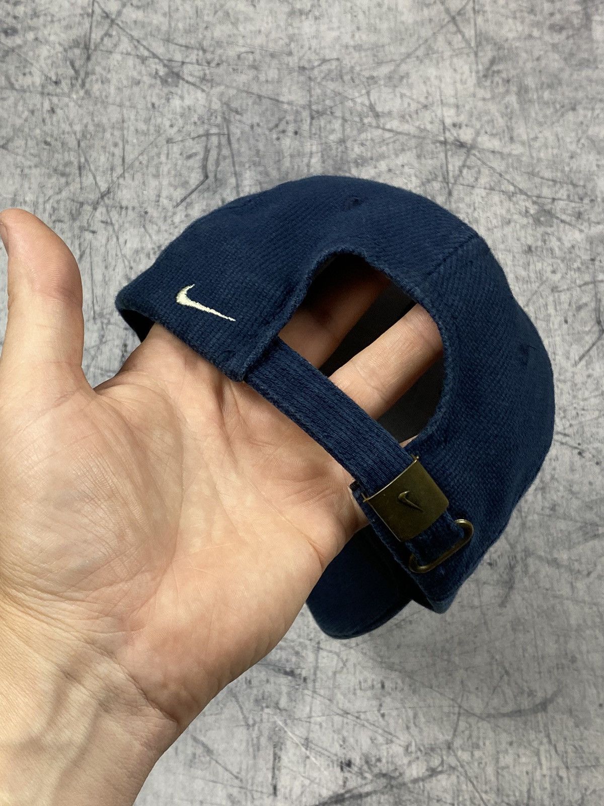 Nike × Vintage Vintage 90s Nike Golf Corduroy Centre Logo Made in USA Cap Size ONE SIZE - 7 Thumbnail