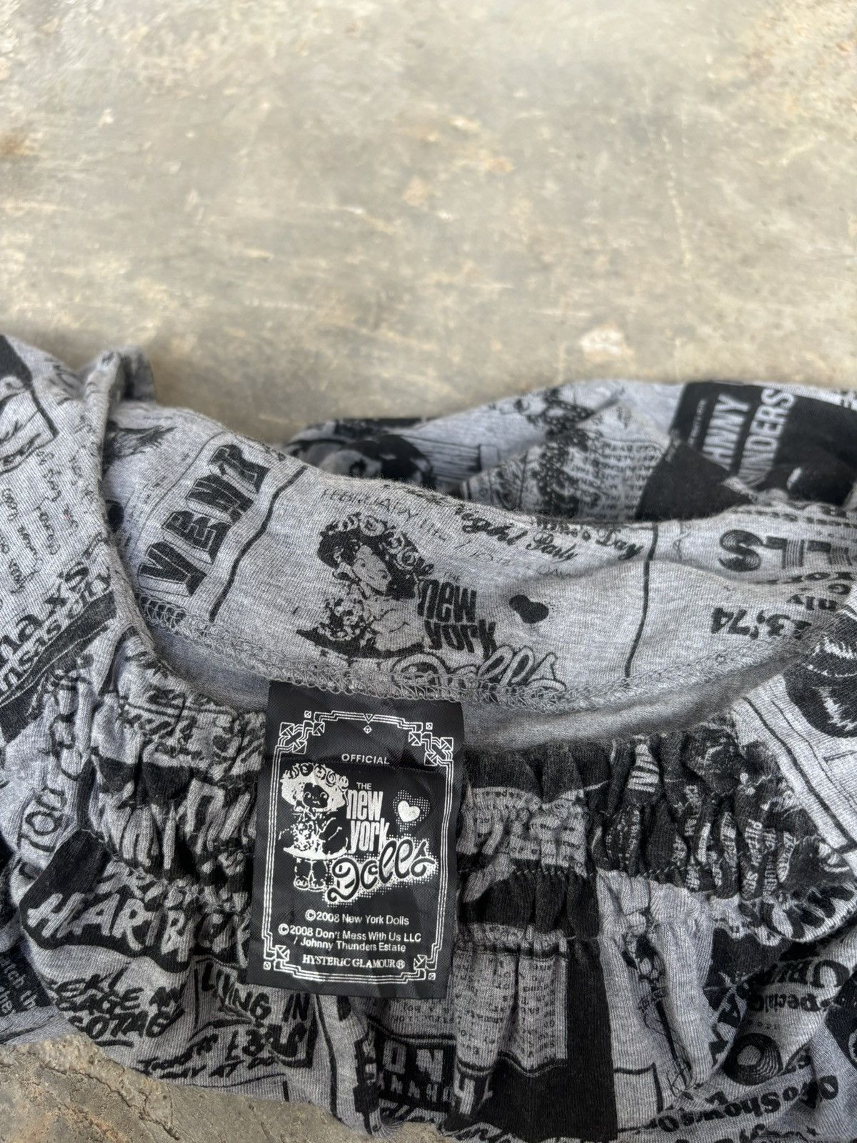 Hysteric Glamour Y2k Hysteric Glamour Full Print Punk Style Size ONE SIZE - 7 Thumbnail