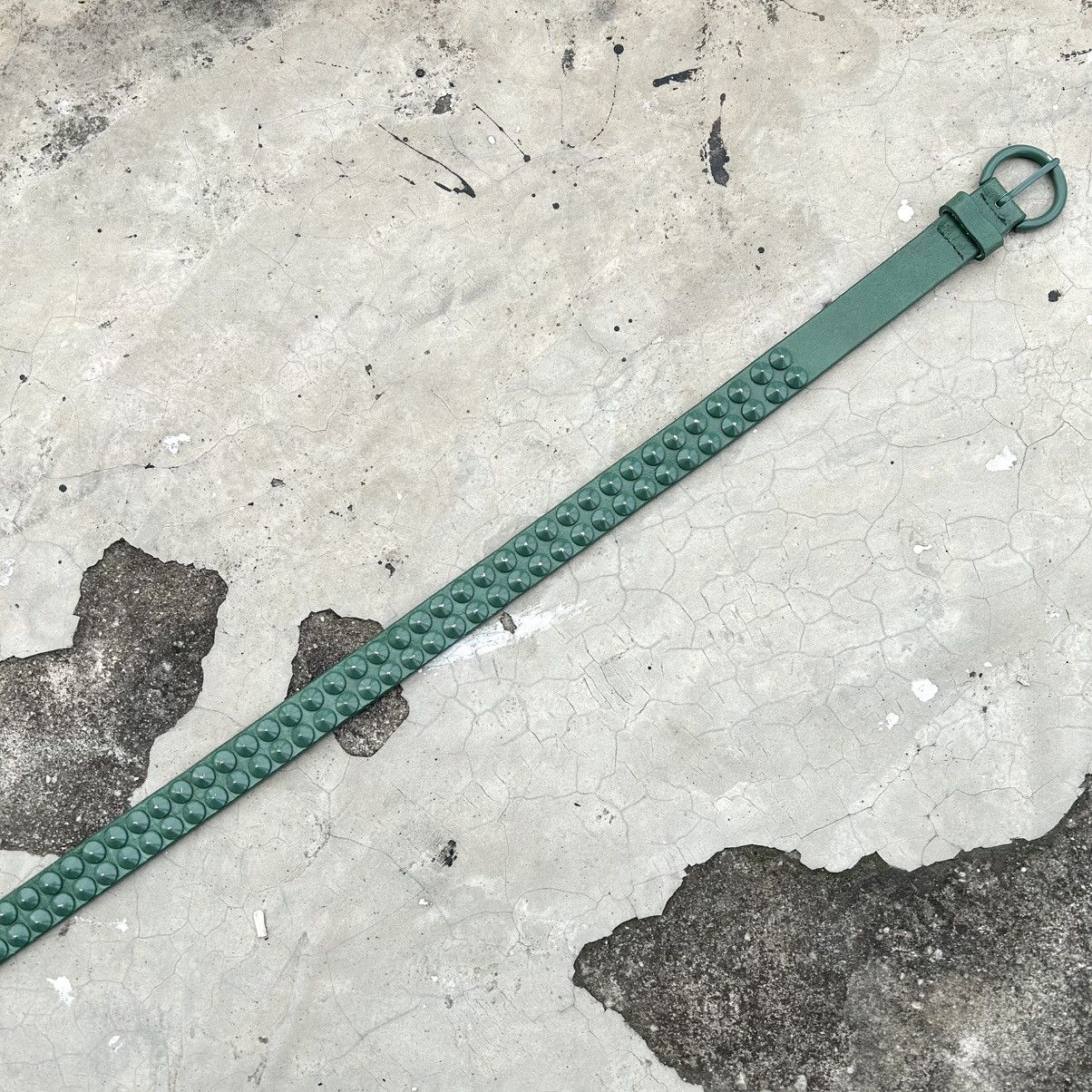 Japanese Brand Vintage y2k Studed Belt Leather Size ONE SIZE - 6 Thumbnail
