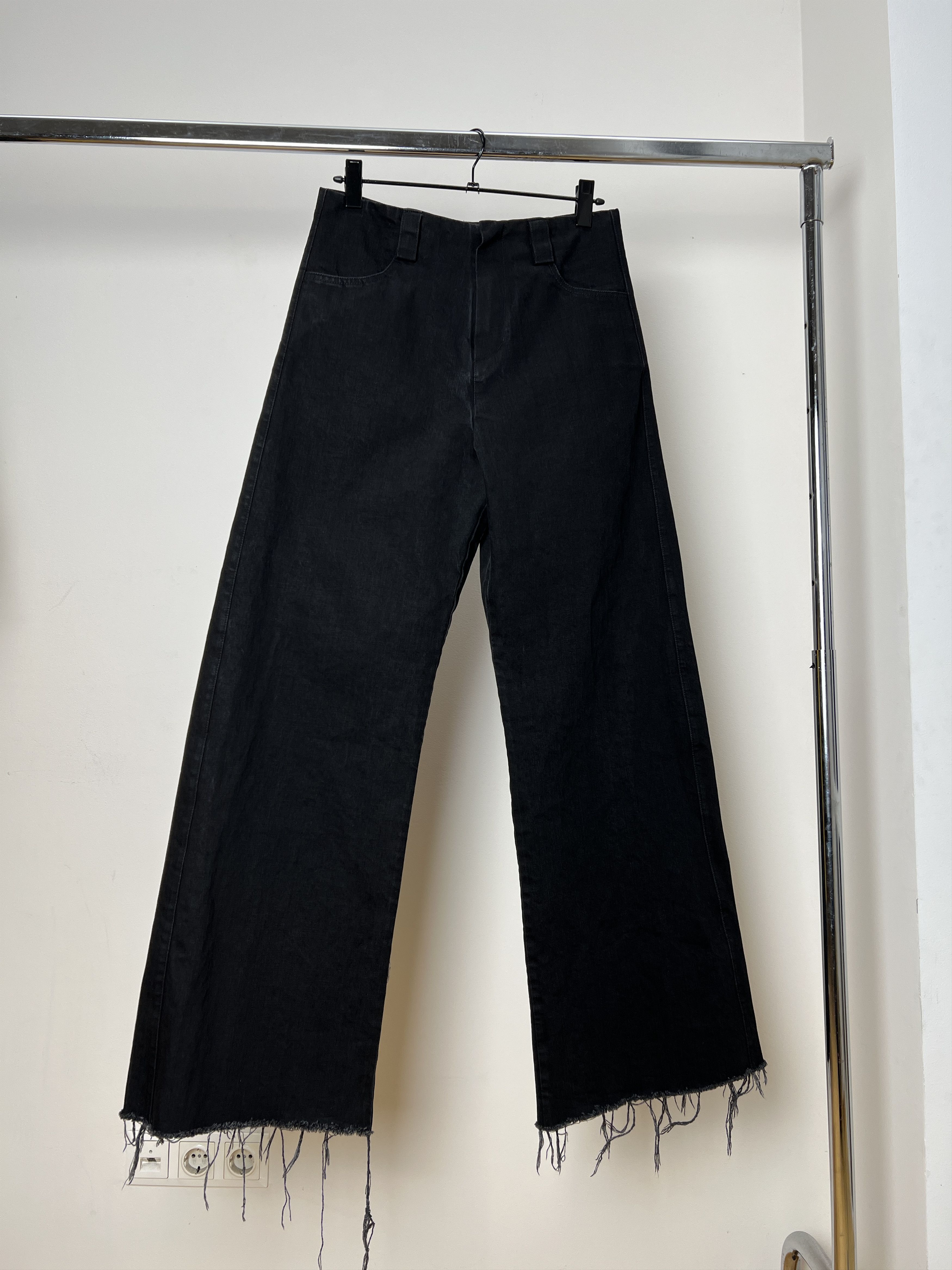 Other NKTRMNV WIDE DENIM PANTS BLACK 01.01 Size US 36 / EU 52 - 8 Thumbnail