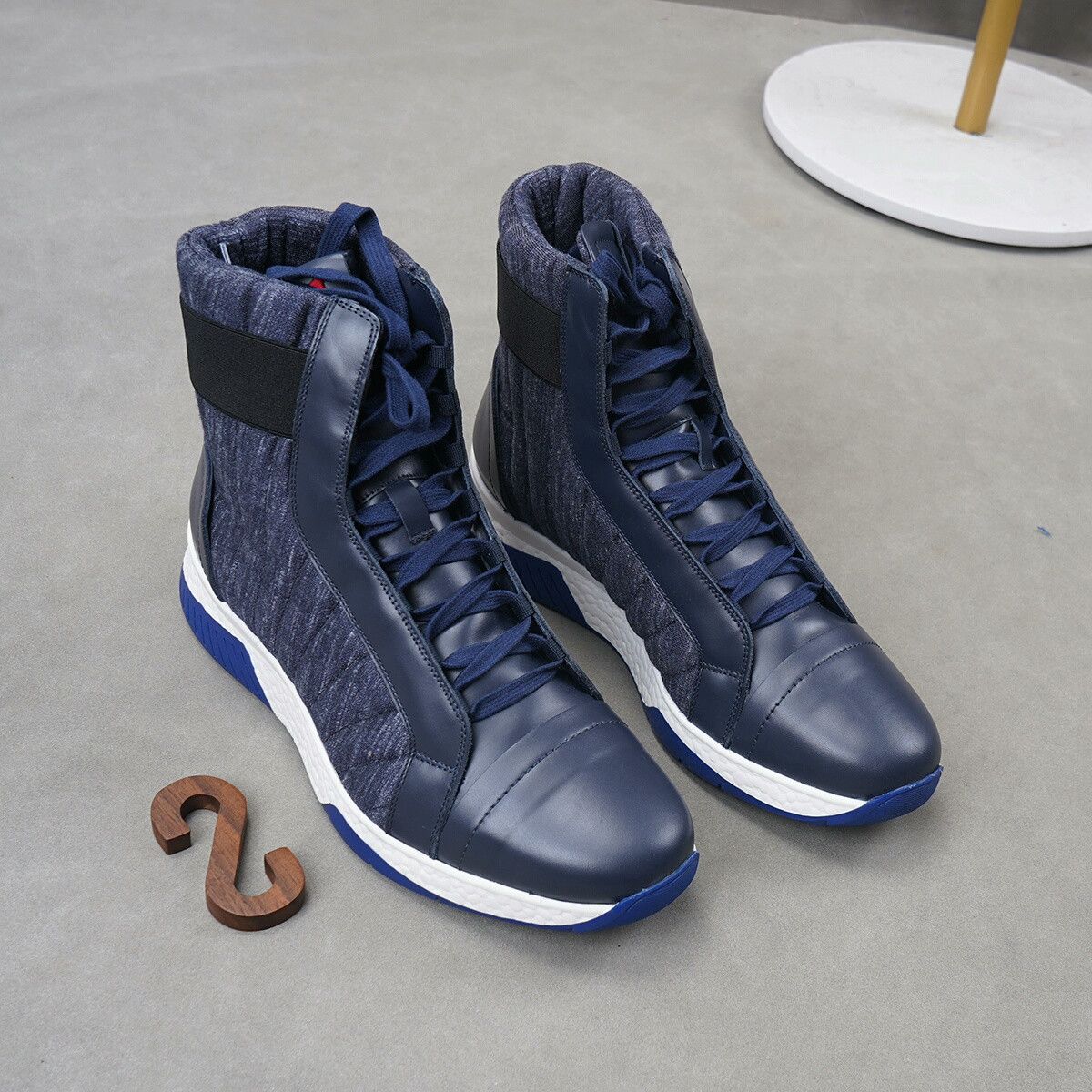 Kiton High-Top Casual Sneakers for Men Size US 10 / EU 43 - 1 Thumbnail