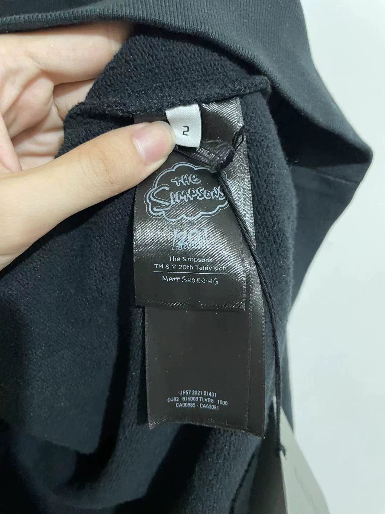 Balenciaga Balenciaga Balenciaga Simpson Hoodie-2507 Size US M / EU 48-50 / 2 - 4 Thumbnail