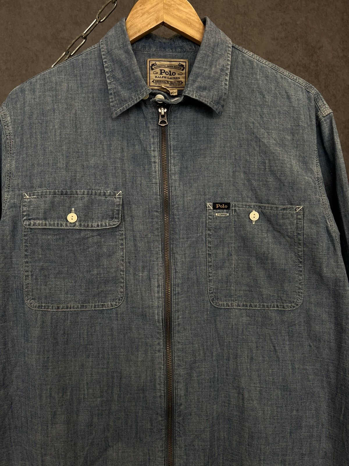 Polo Ralph Lauren Polo Ralph Lauren zip shirt Size US L / EU 52-54 / 3 - 3 Thumbnail
