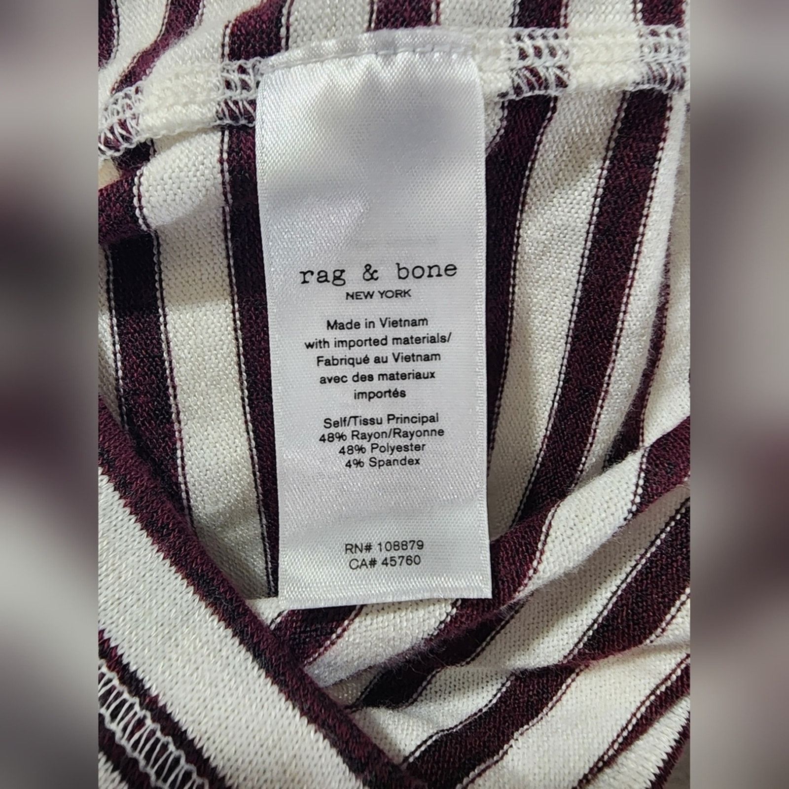 Rag & Bone RAG & BONE The Knit Breton Stripe Top XL NWT Size XL / US 12-14 / IT 48-50 - 5 Thumbnail